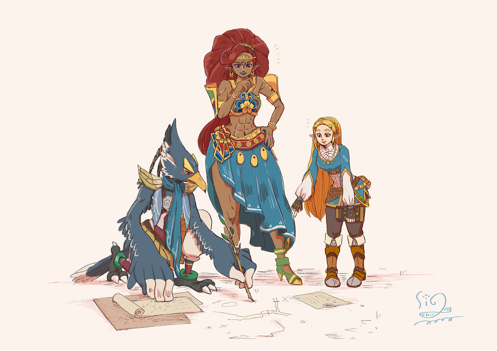 姫と英傑头像同人高清图