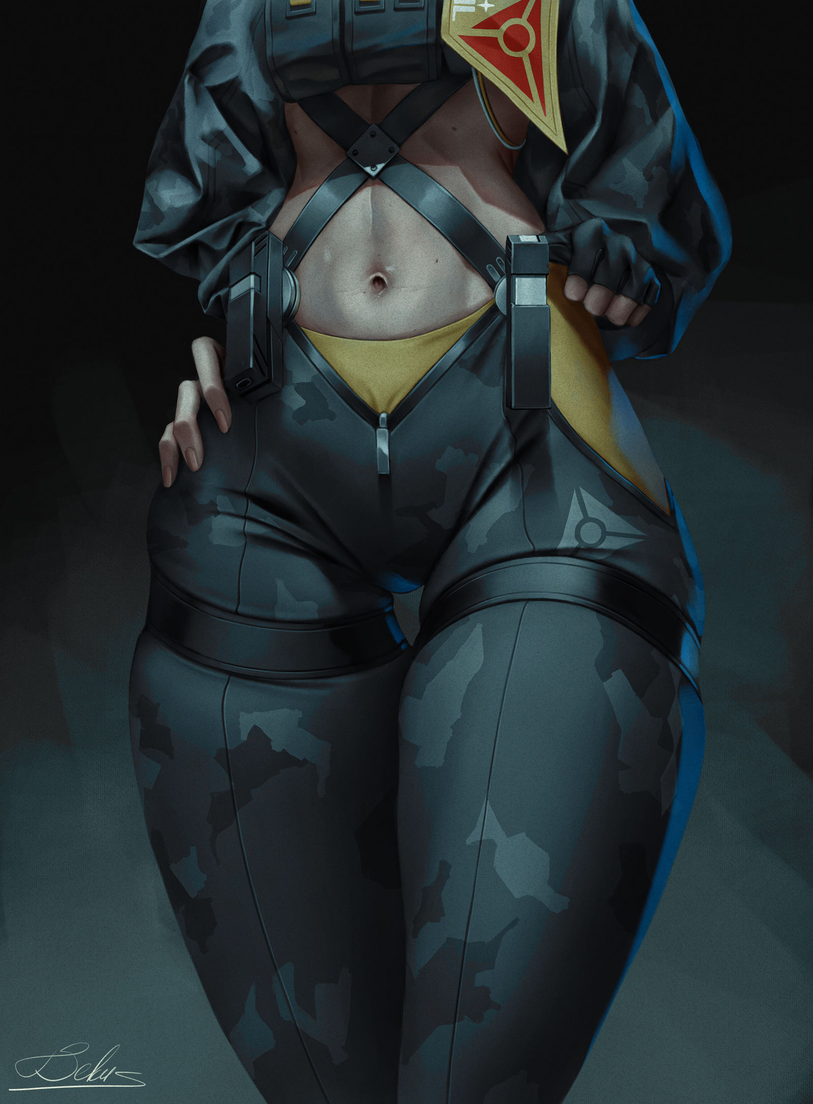 Trigger插画图片壁纸