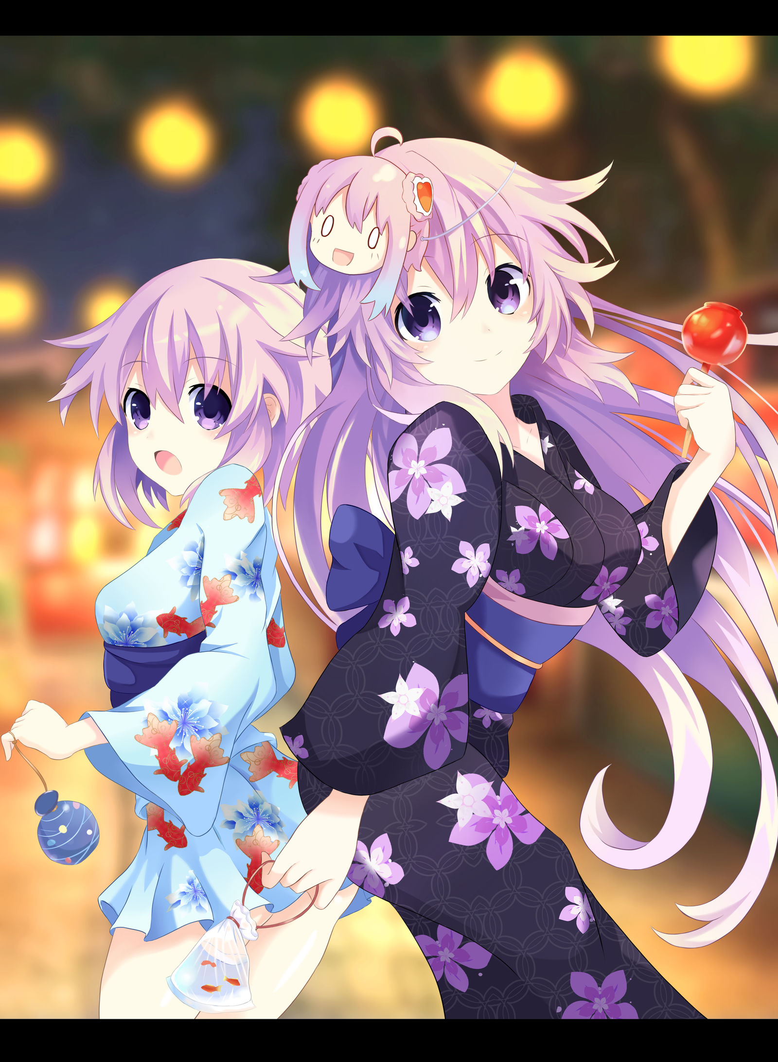 夏日祭典插画图片壁纸