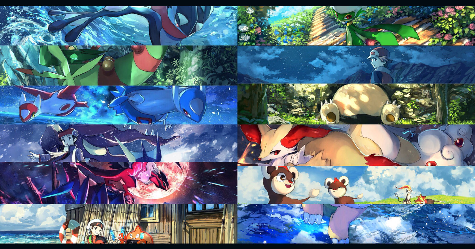 口袋妖怪总结3插画图片壁纸