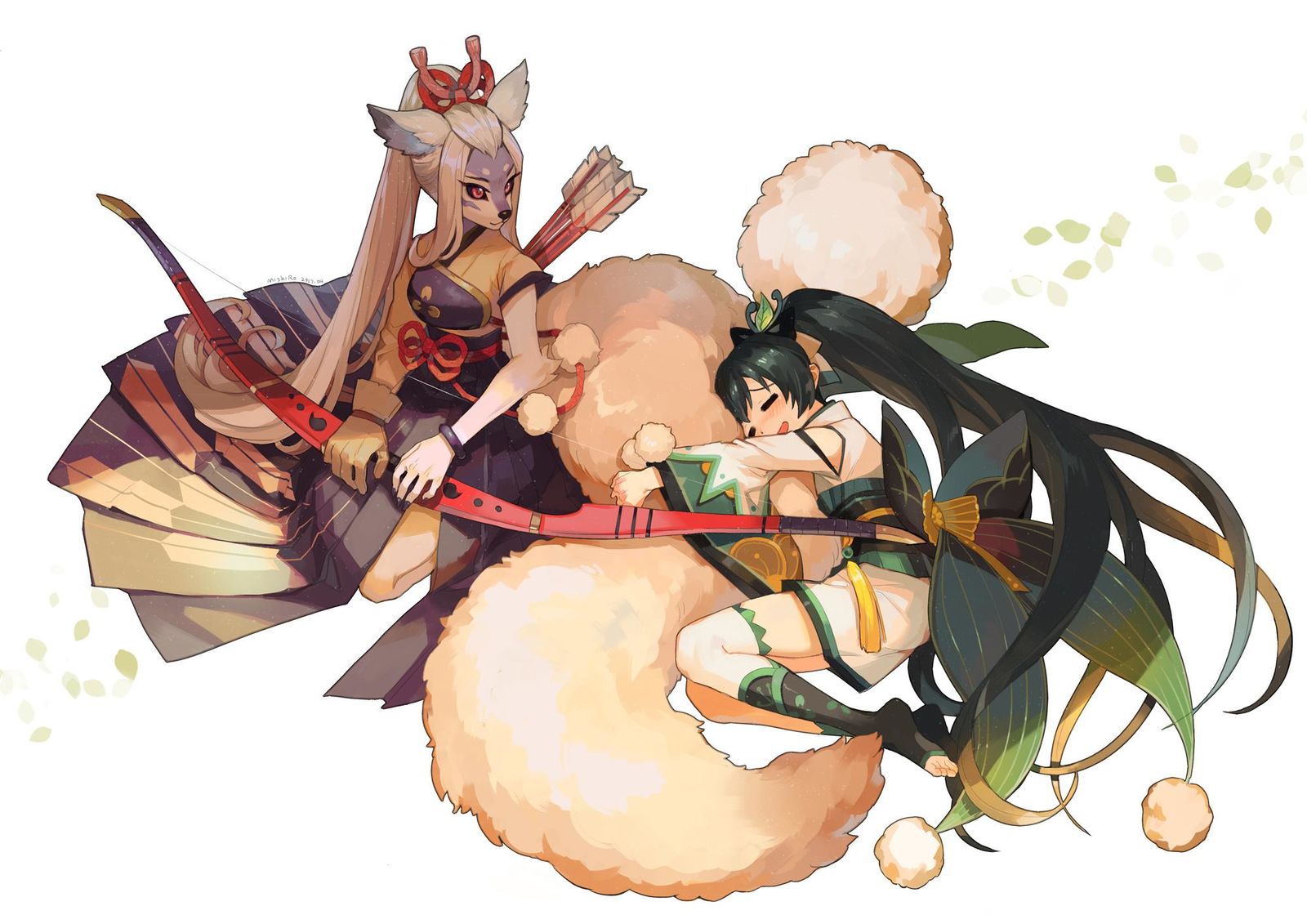 嘤！白狼大人！