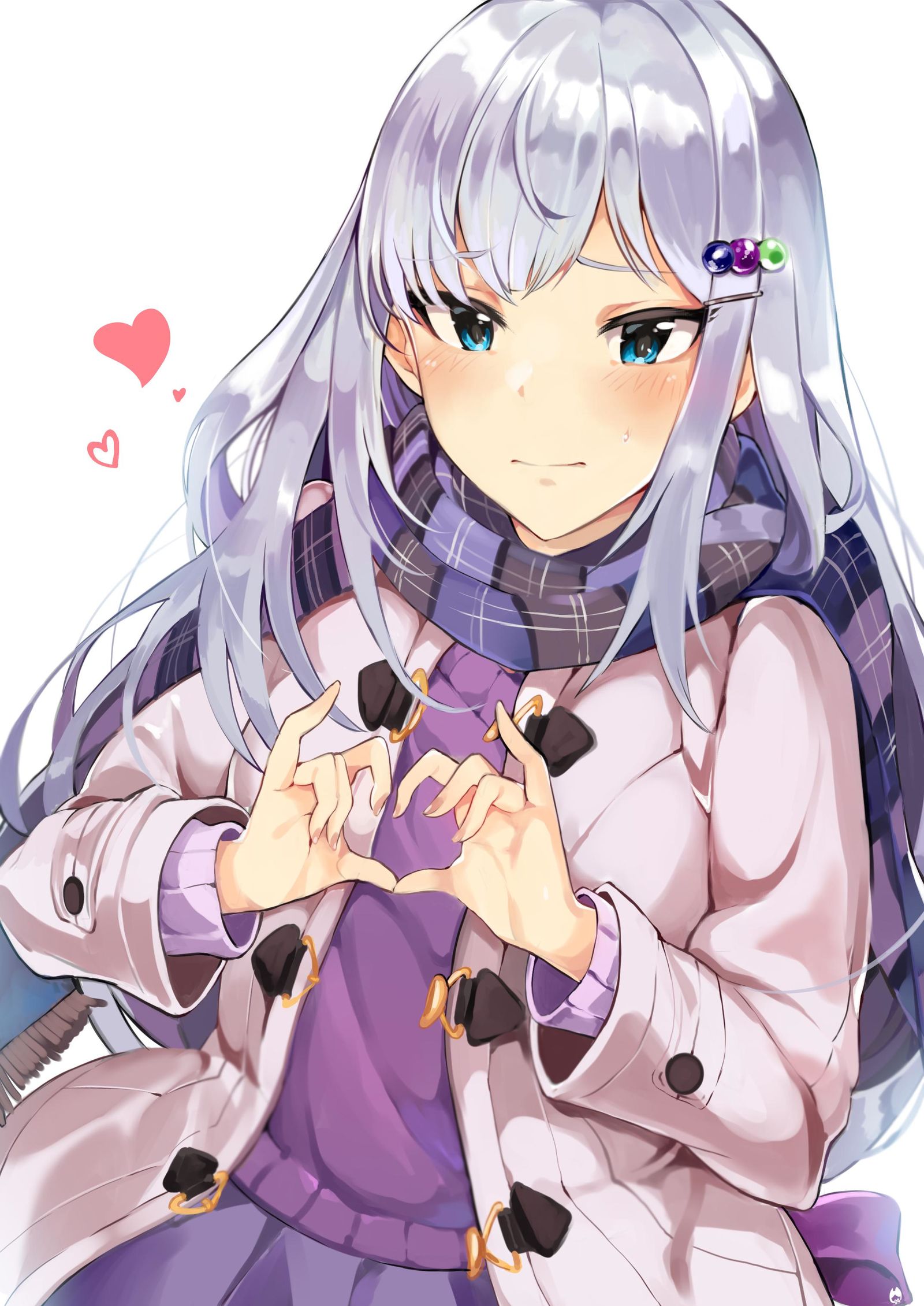 白石 紬插画图片壁纸