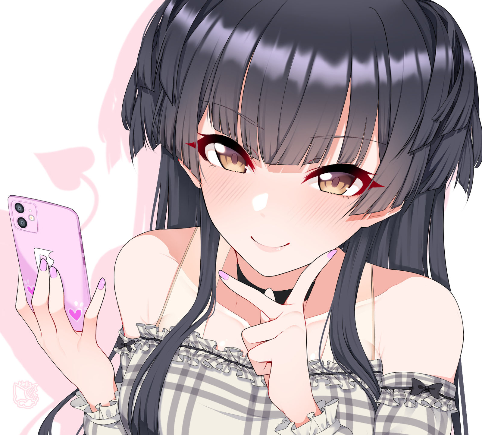 黛冬優子 ✌插画图片壁纸