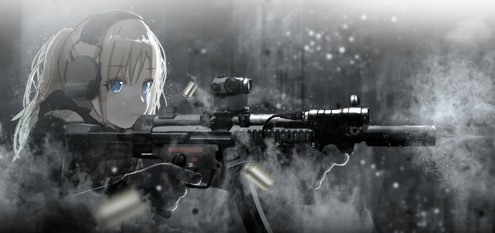 MP5插画图片壁纸