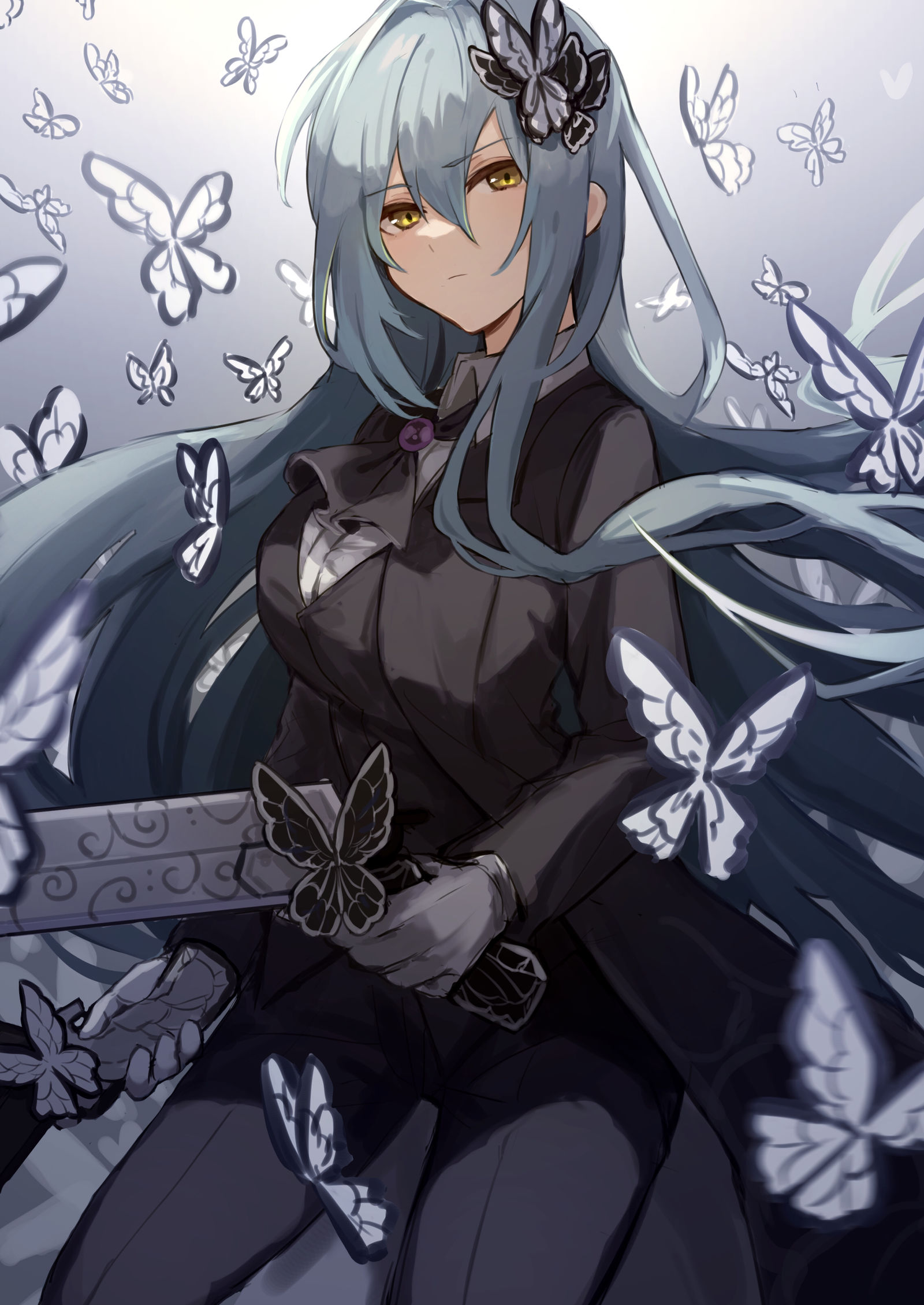 庄严的哀悼插画图片壁纸