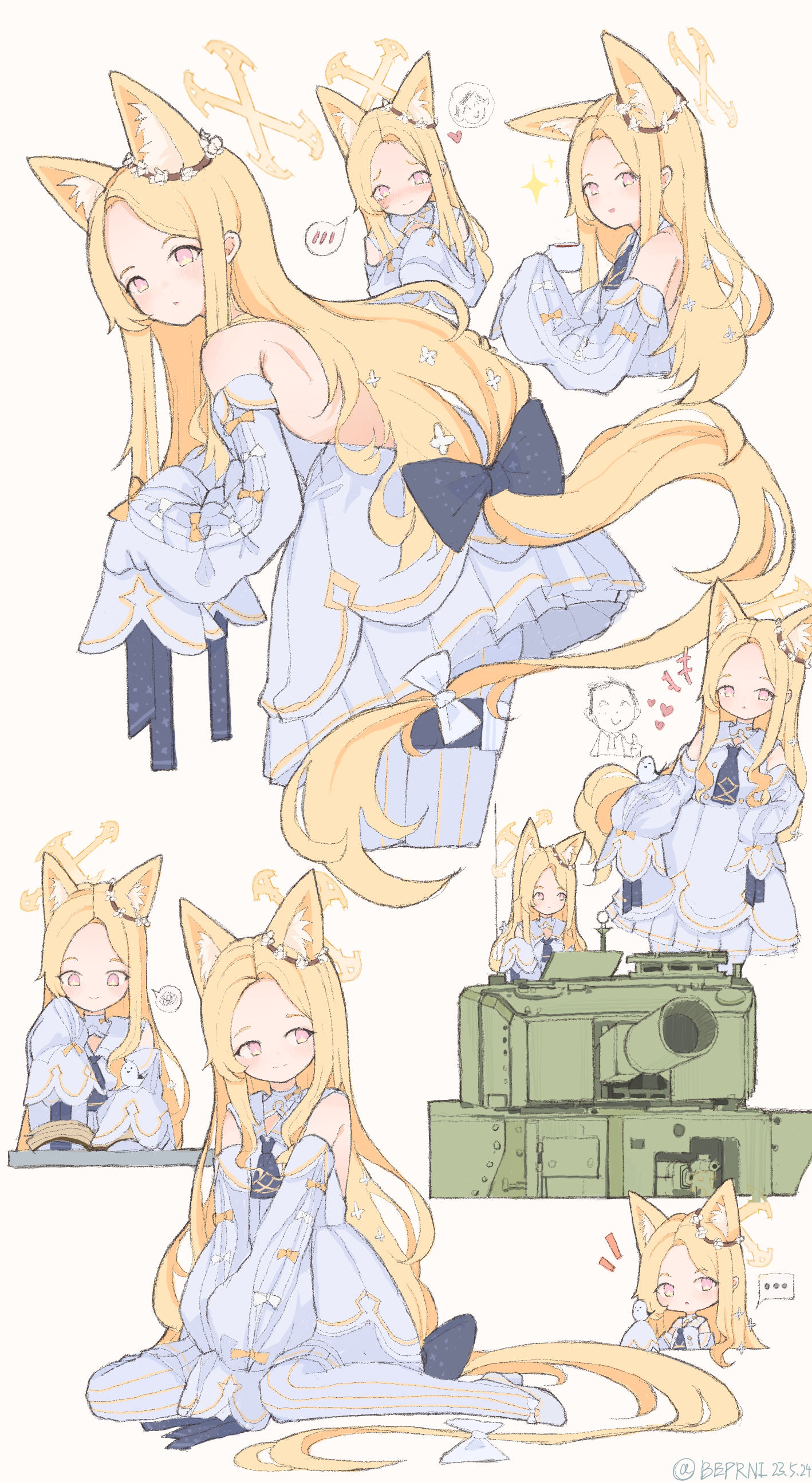百合园圣娅插画图片壁纸