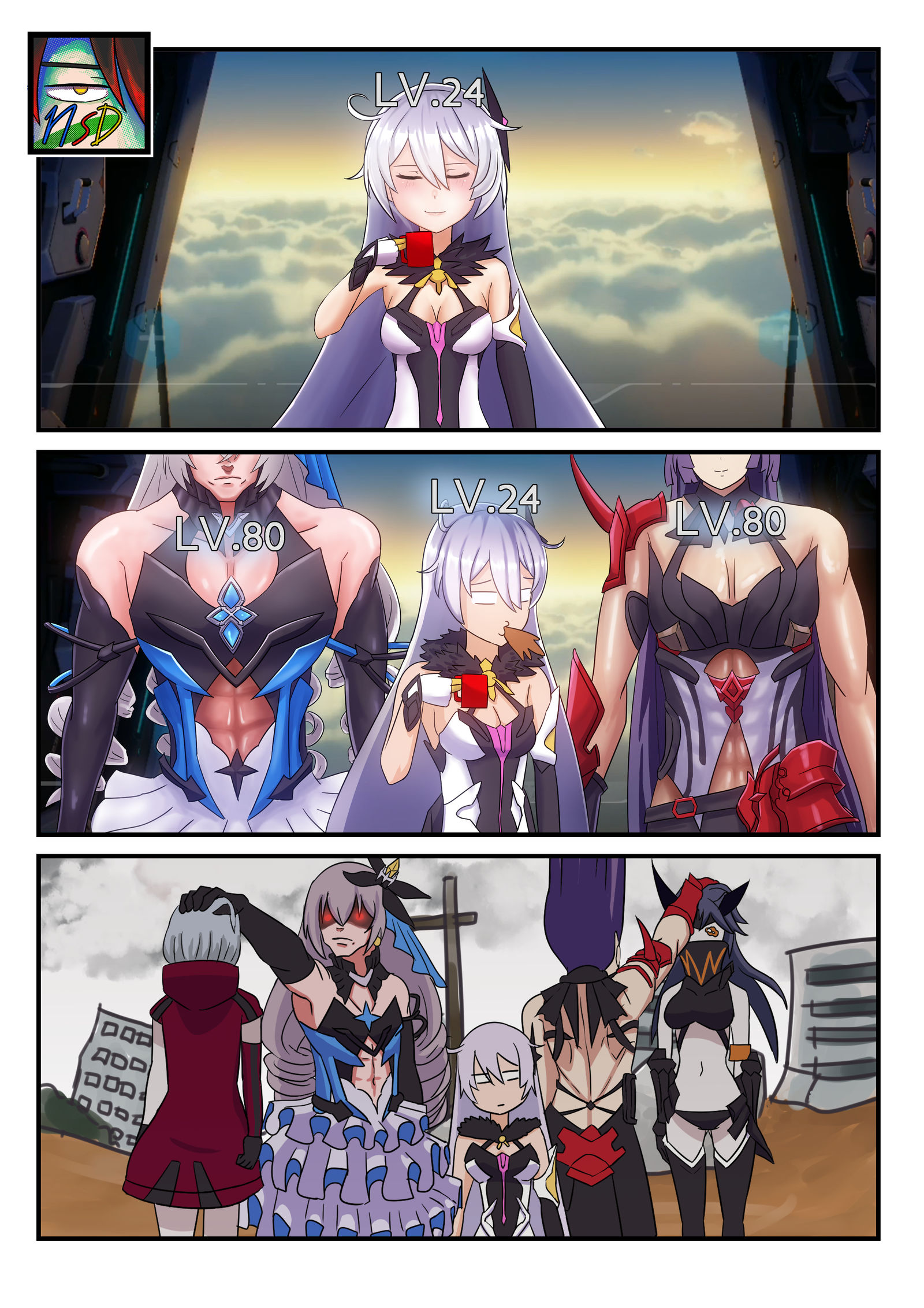 when newbies play co-op.头像同人高清图