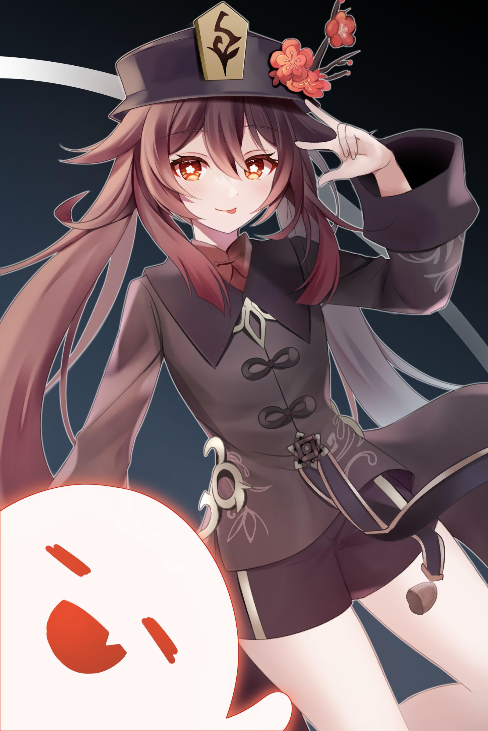 胡桃插画图片壁纸