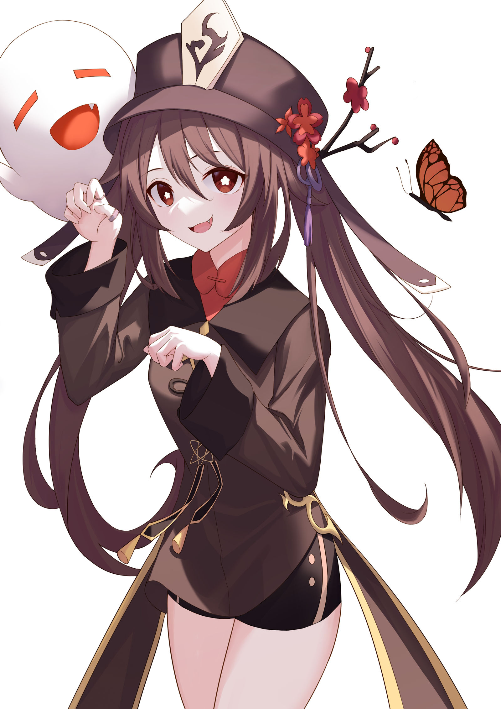 Hu tao插画图片壁纸