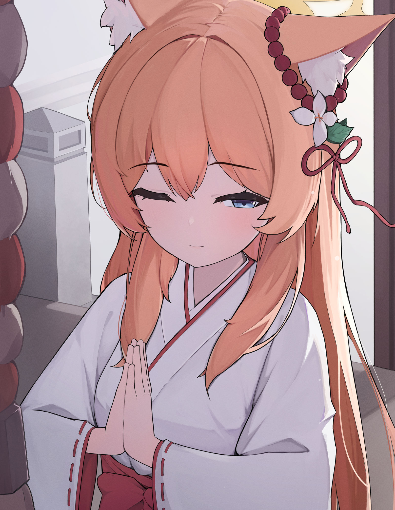 玛丽插画图片壁纸