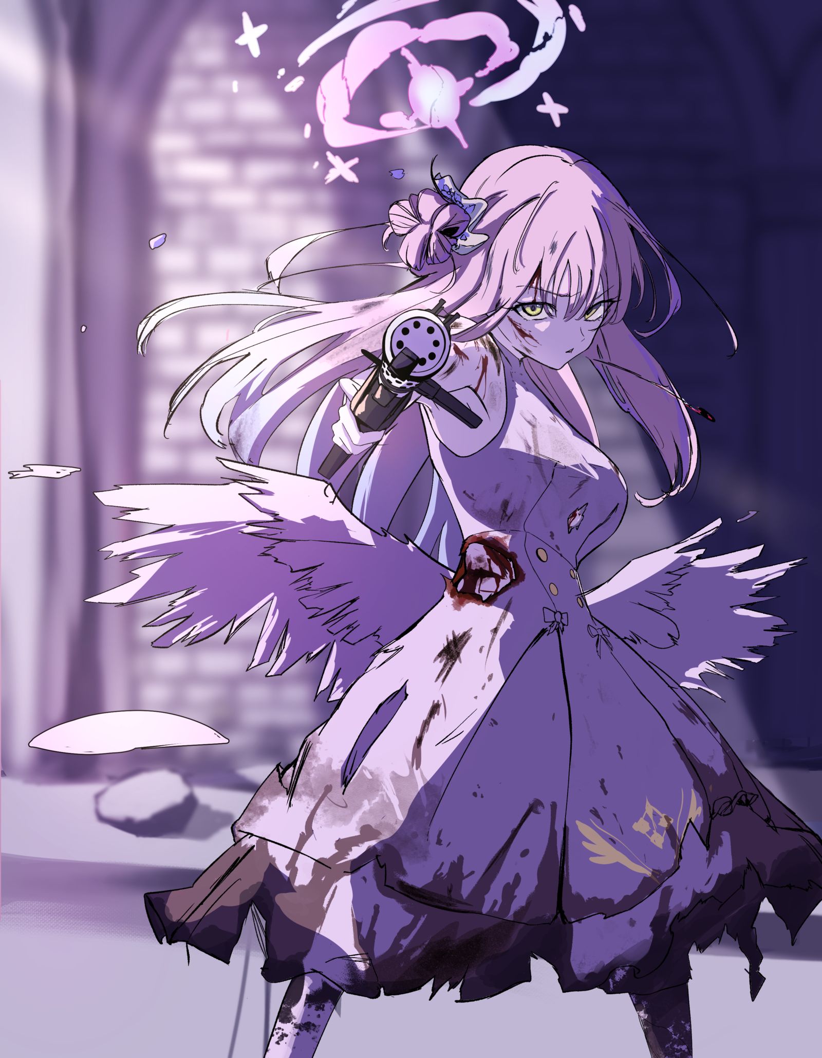 “为你们祈祷”插画图片壁纸