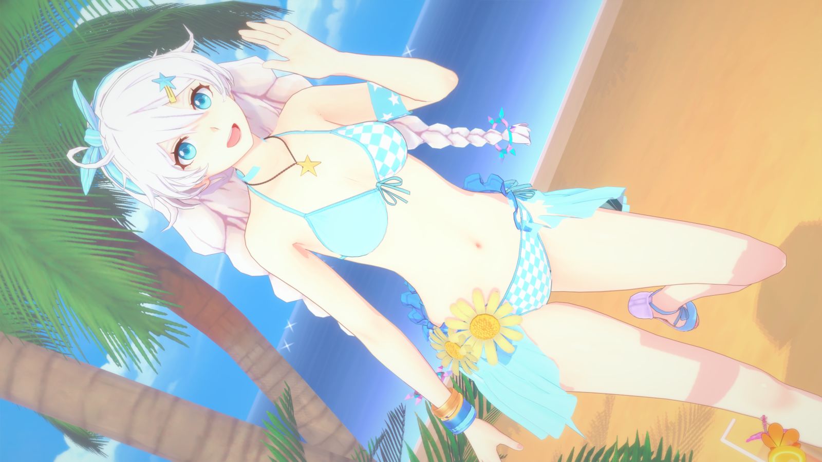 Kiana Summer Memory插画图片壁纸