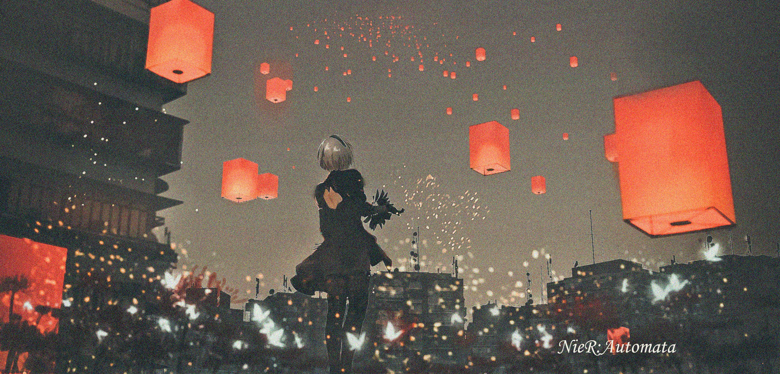 NieR:Automata头像同人高清图