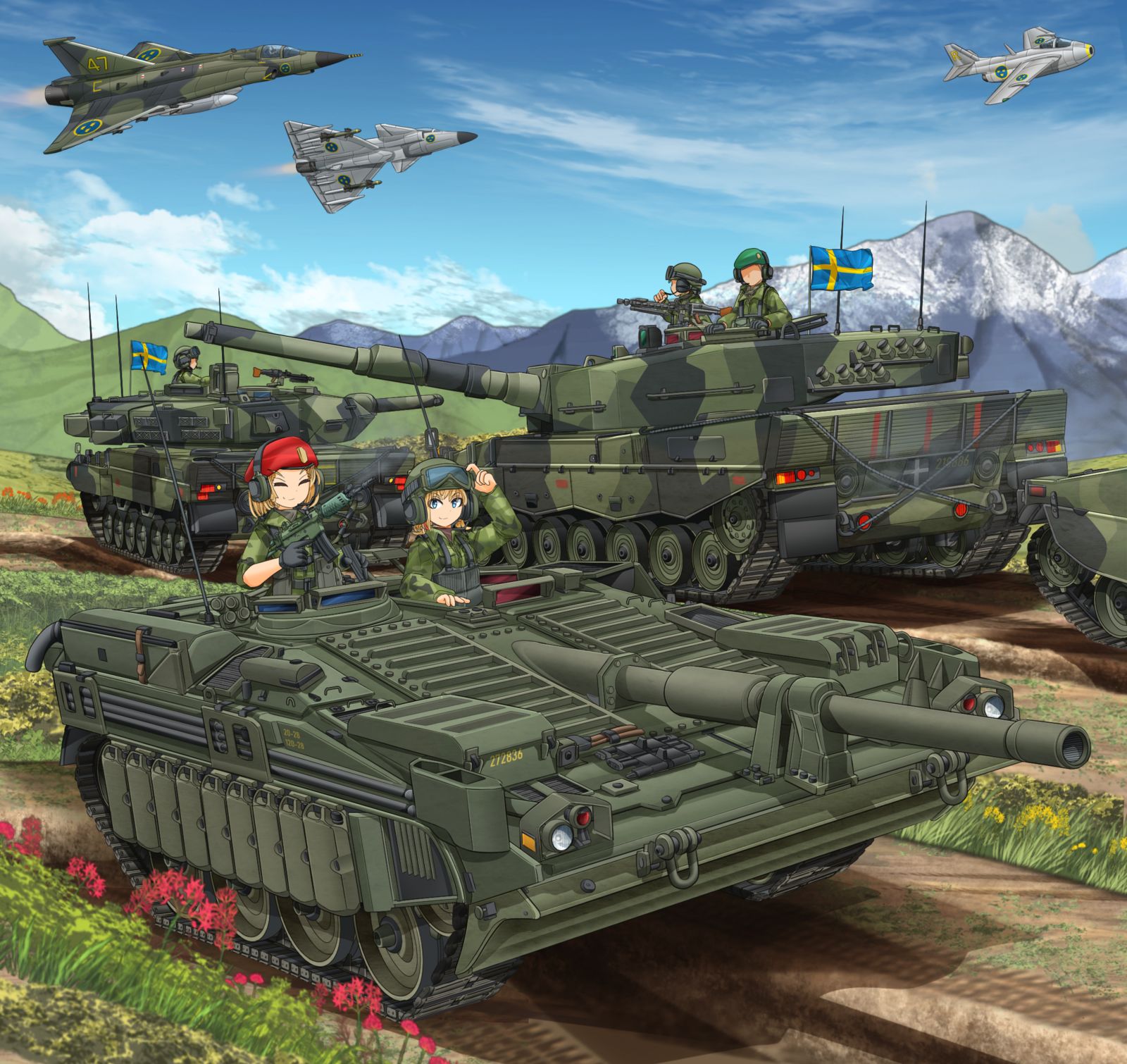 Strv.103 S-Tank-军人战车-触站