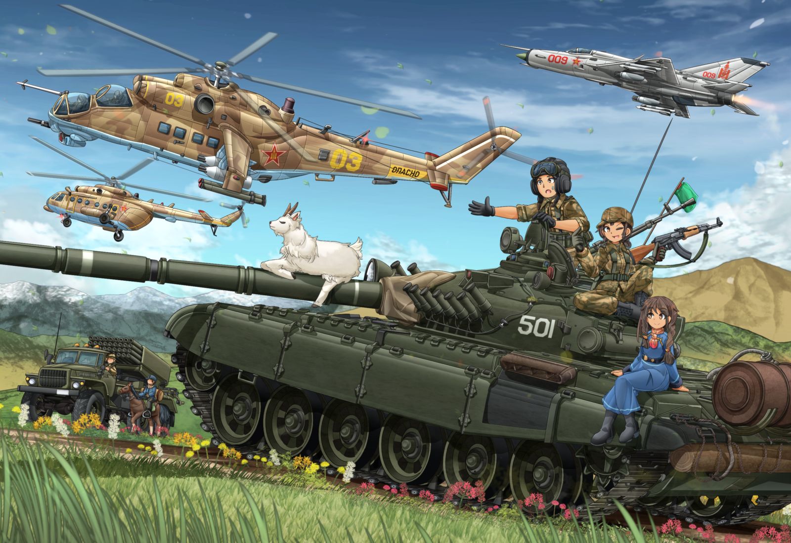 Mongol Army T-72B头像同人高清图