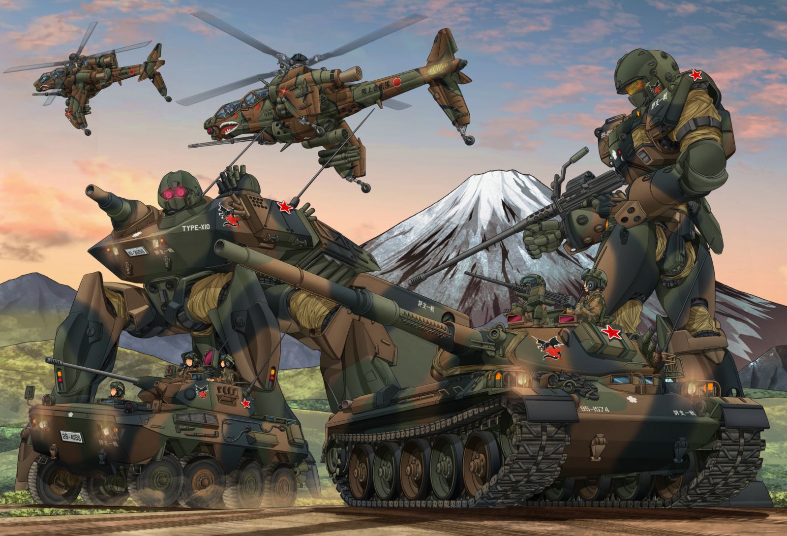 Heavy Armor头像同人高清图