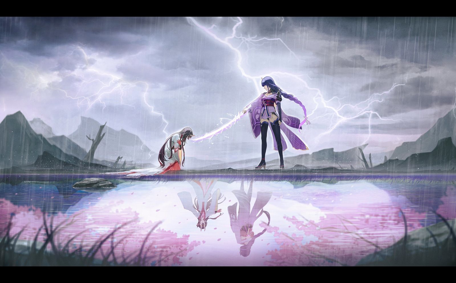 御輿千代插画图片壁纸