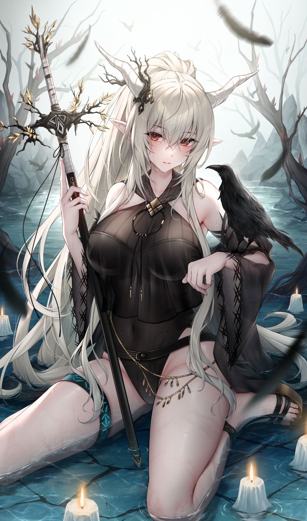 夏宁酸插画图片壁纸