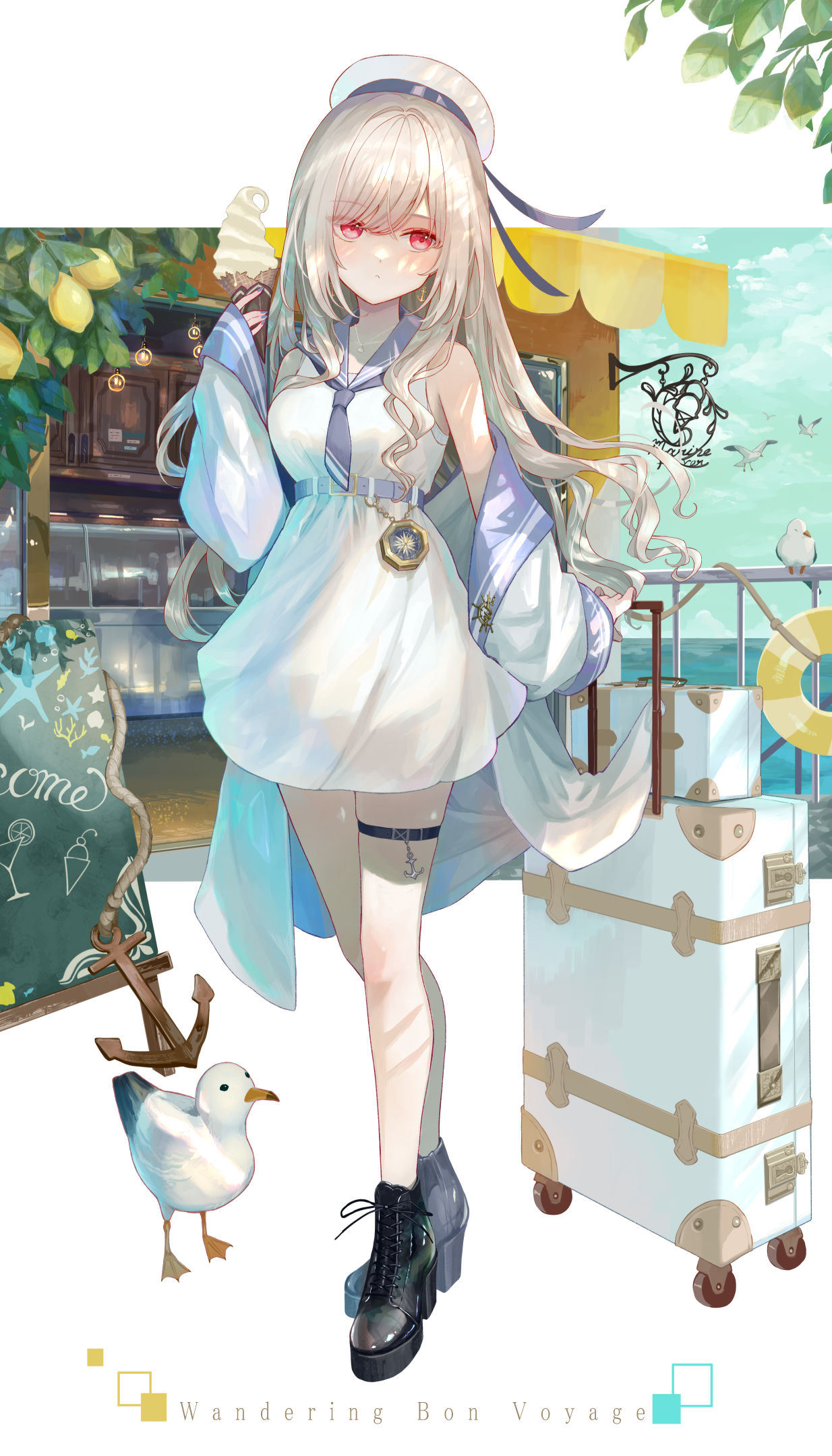 Wandering Bon Voyage插画图片壁纸