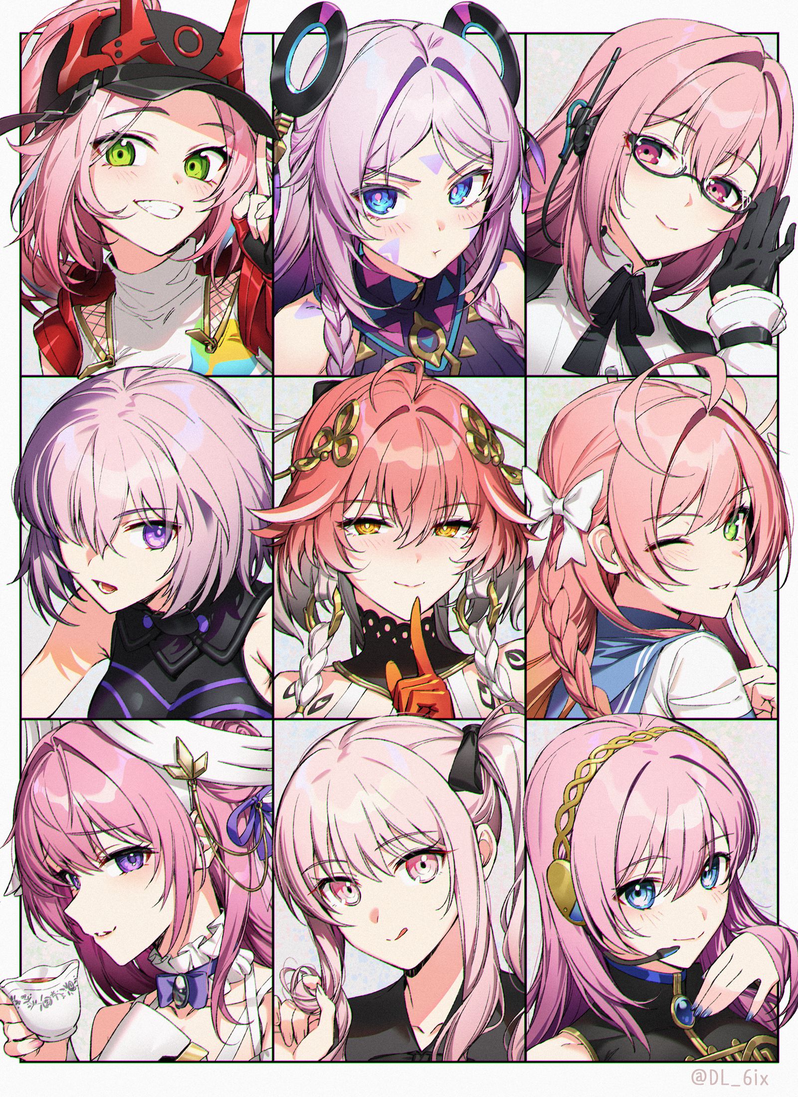 Pink 插画图片壁纸