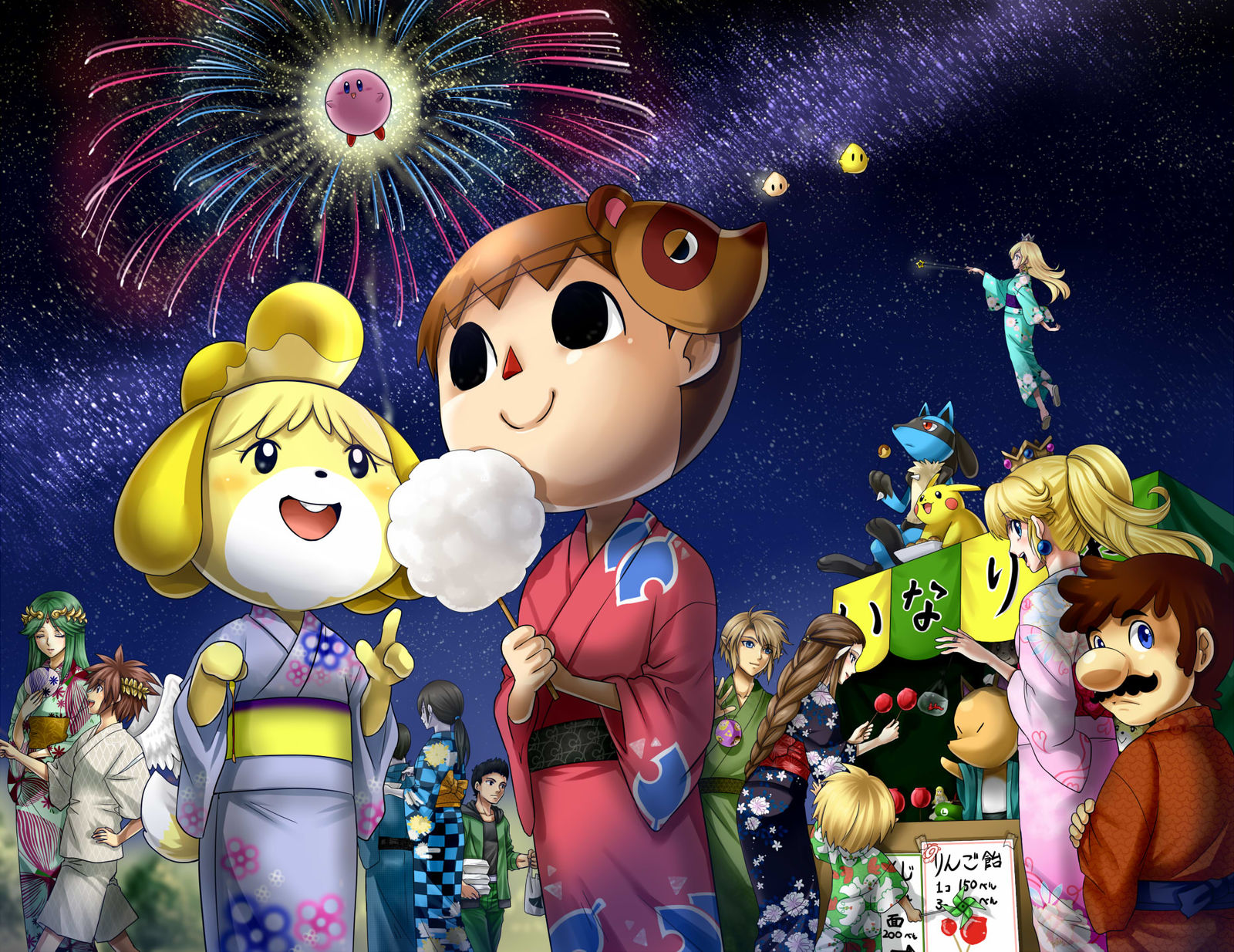 ☆视为～！今天是烟花大会哟～！头像同人高清图