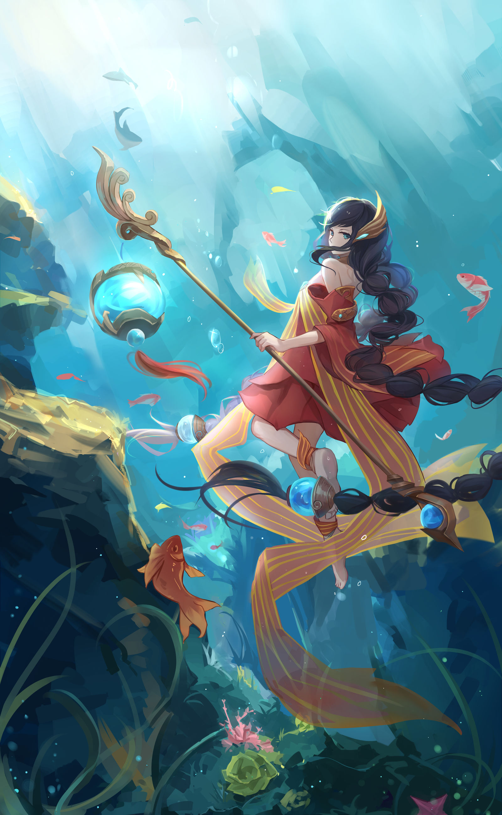 碧蓝之下-王者荣耀大乔