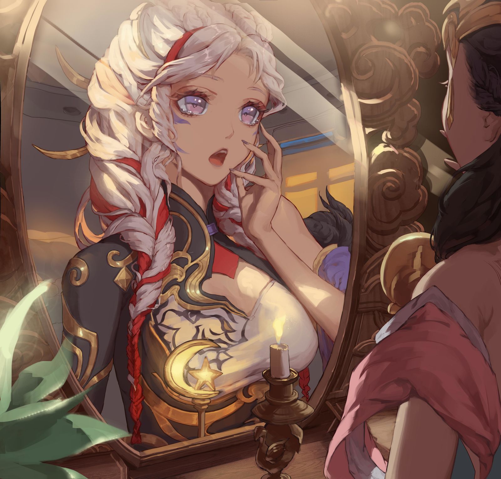 玉环有新衣服了插画图片壁纸