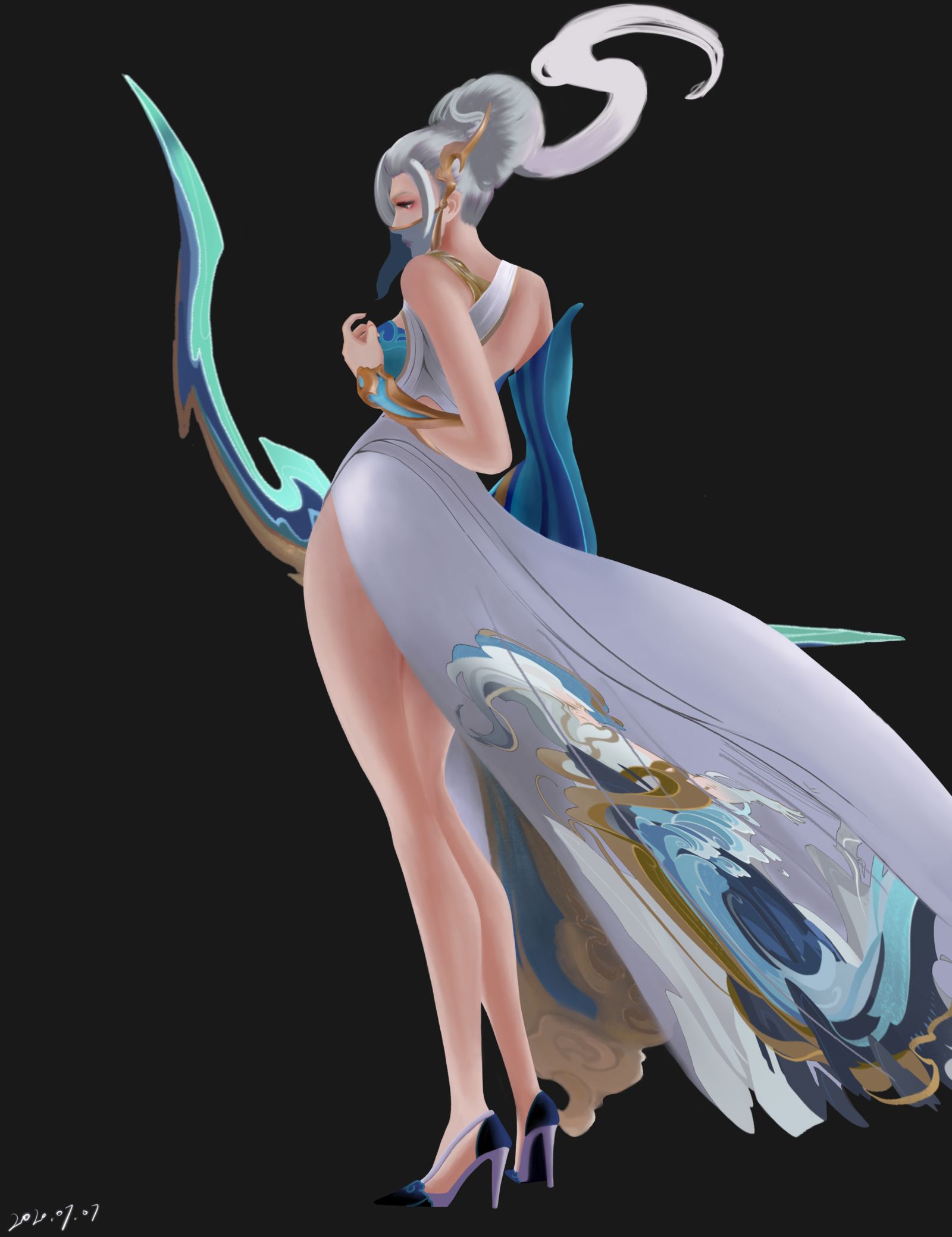 伽罗插画图片壁纸