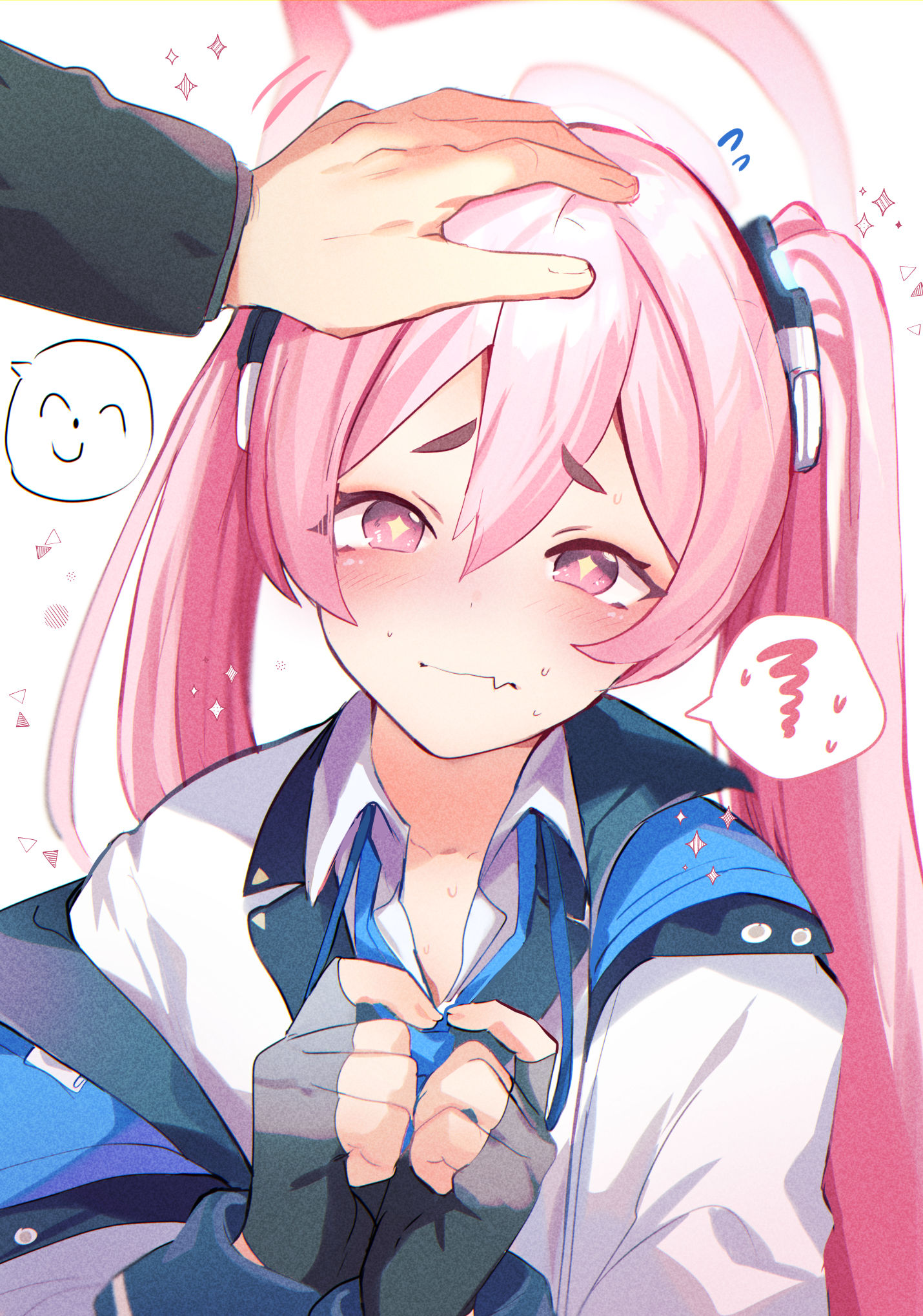 轻抚插画图片壁纸