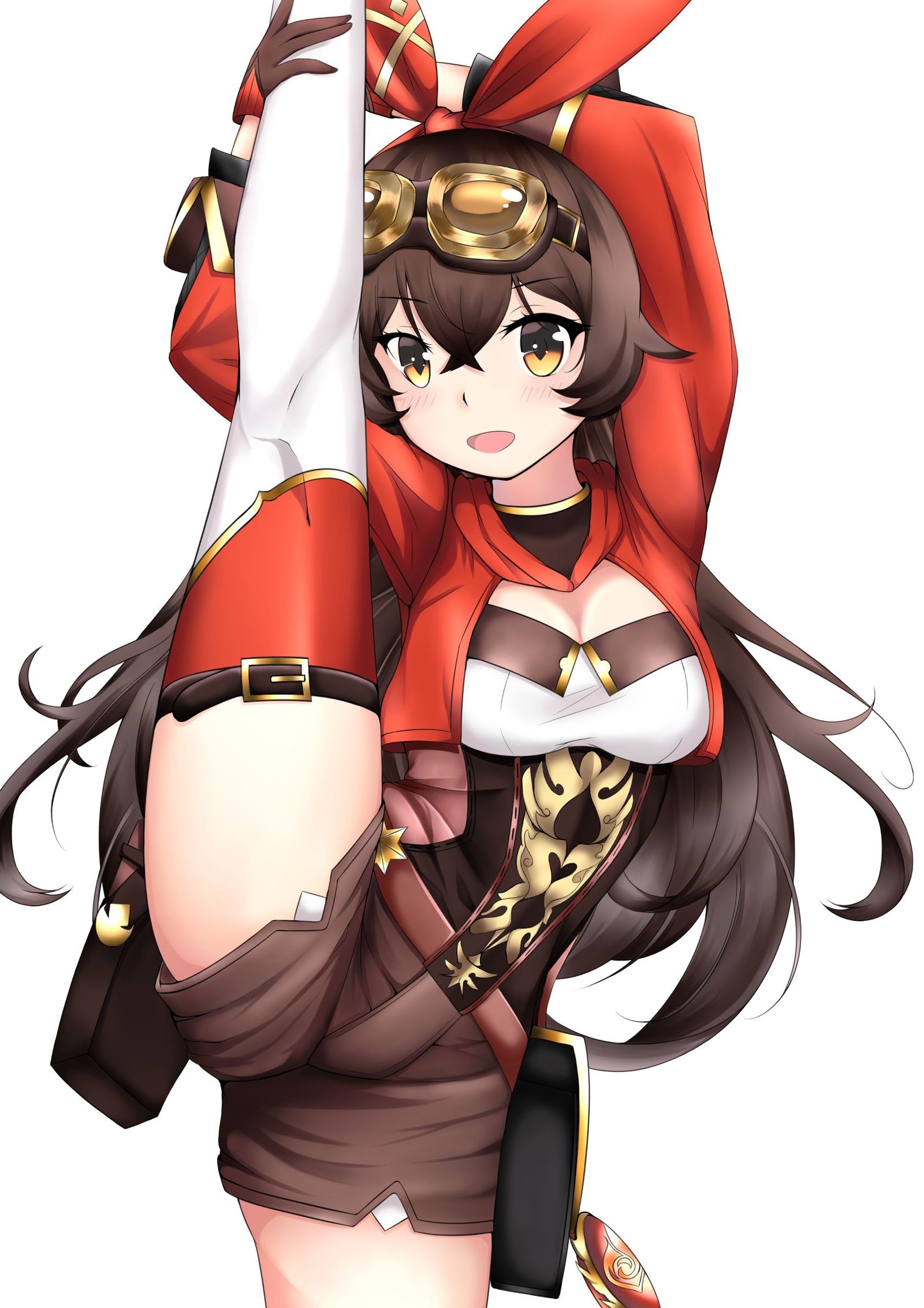 Amber-站立一字马fanart