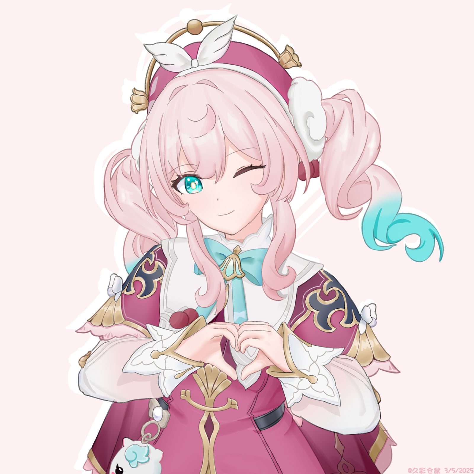 风风风风风堇插画图片壁纸