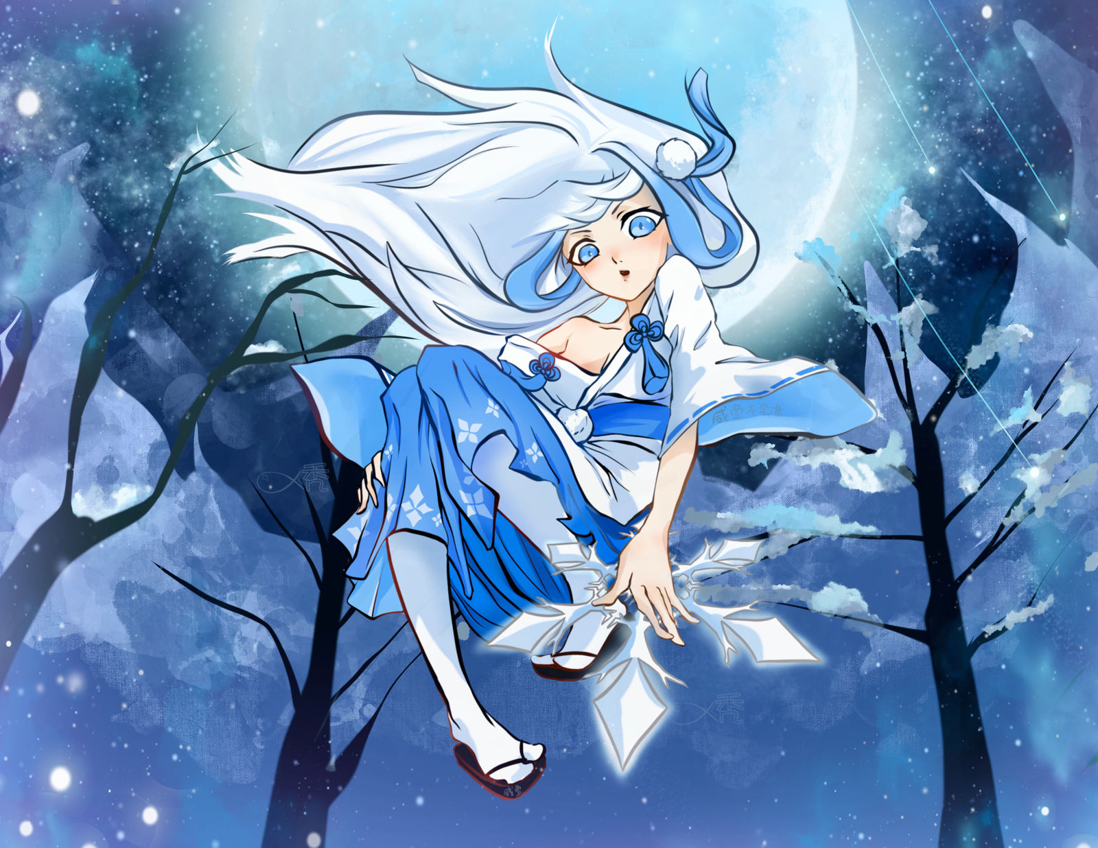 下雪的夜晚-doujin忍者必须死3