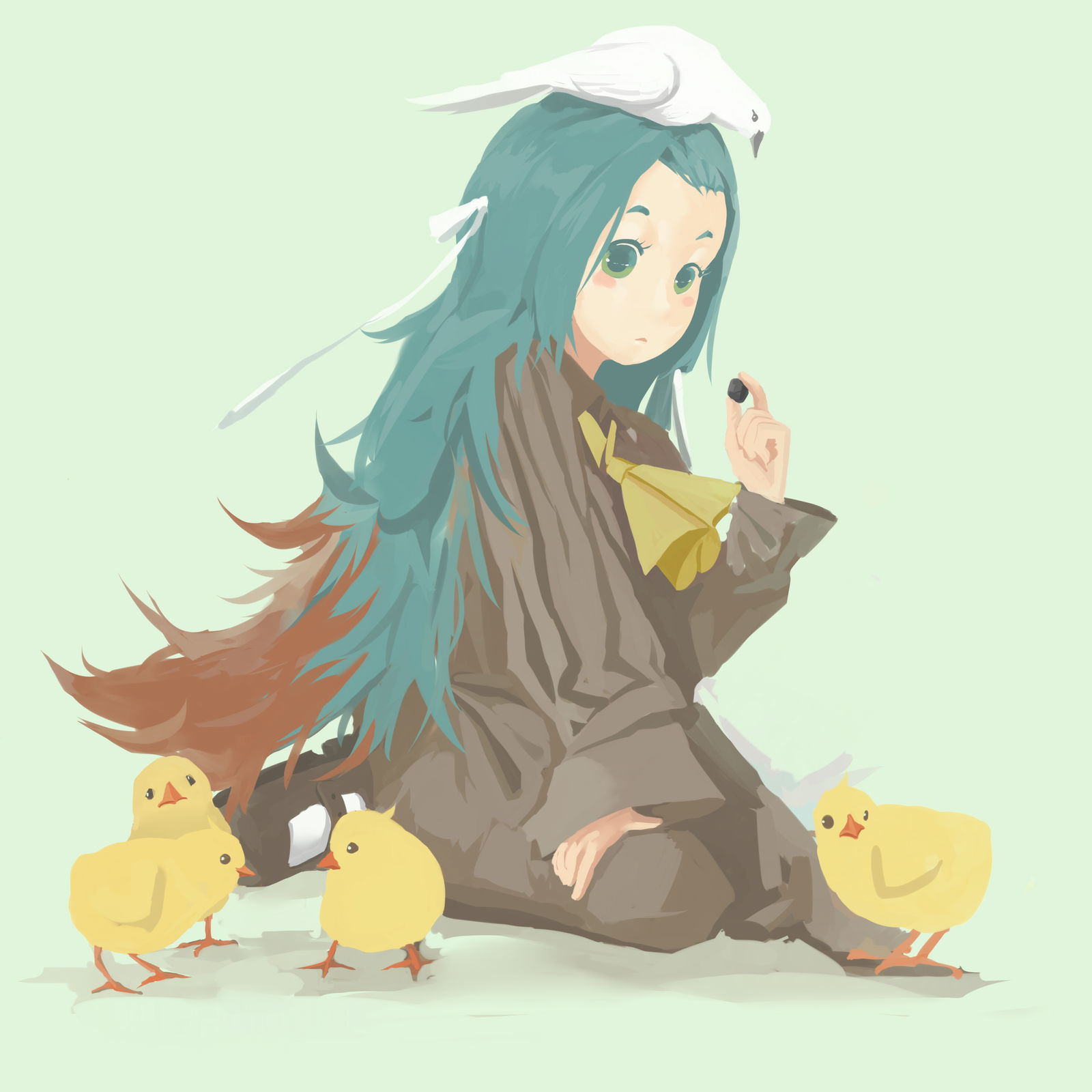 精卫鸟头像同人高清图