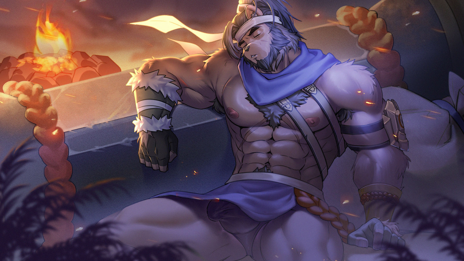 furry苏烈-肌肉獣人