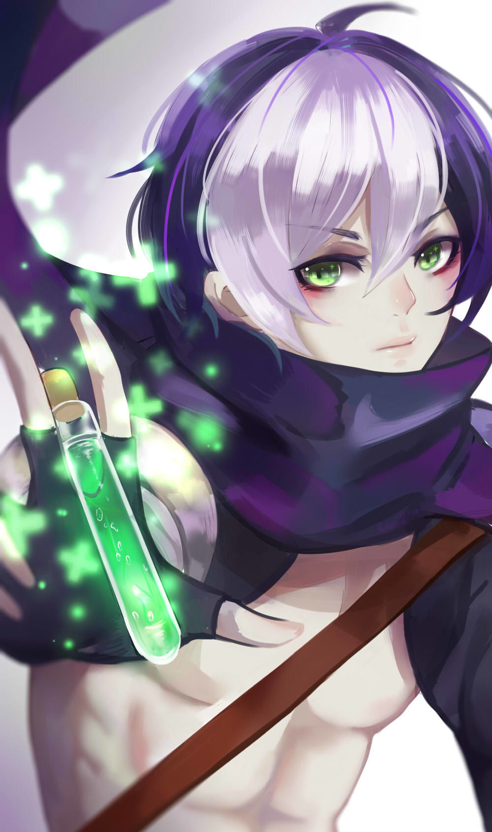 美少年扁鹊两种渲染喜欢哪个？头像同人高清图