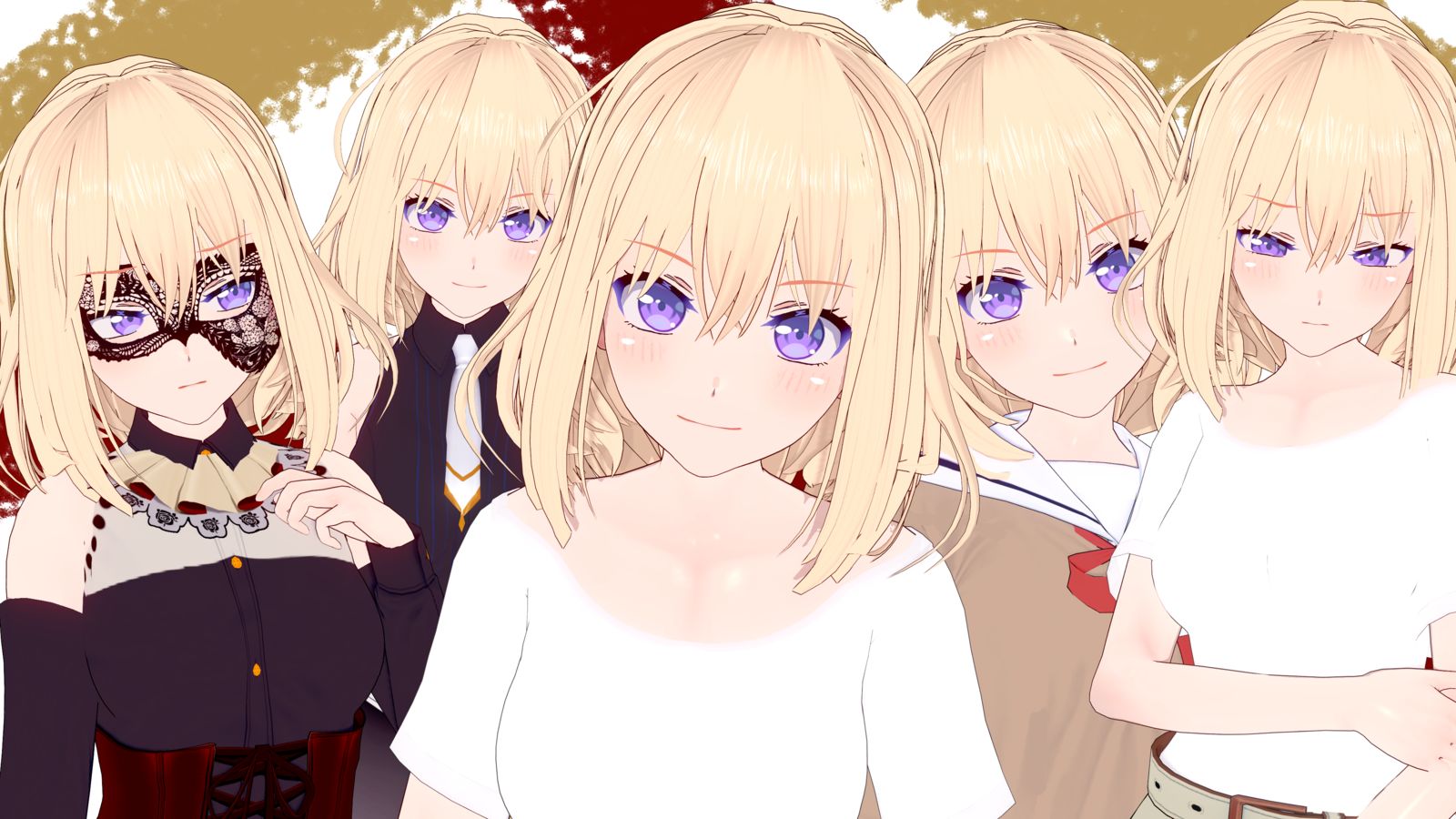 [角色分发]三角初华插画图片壁纸