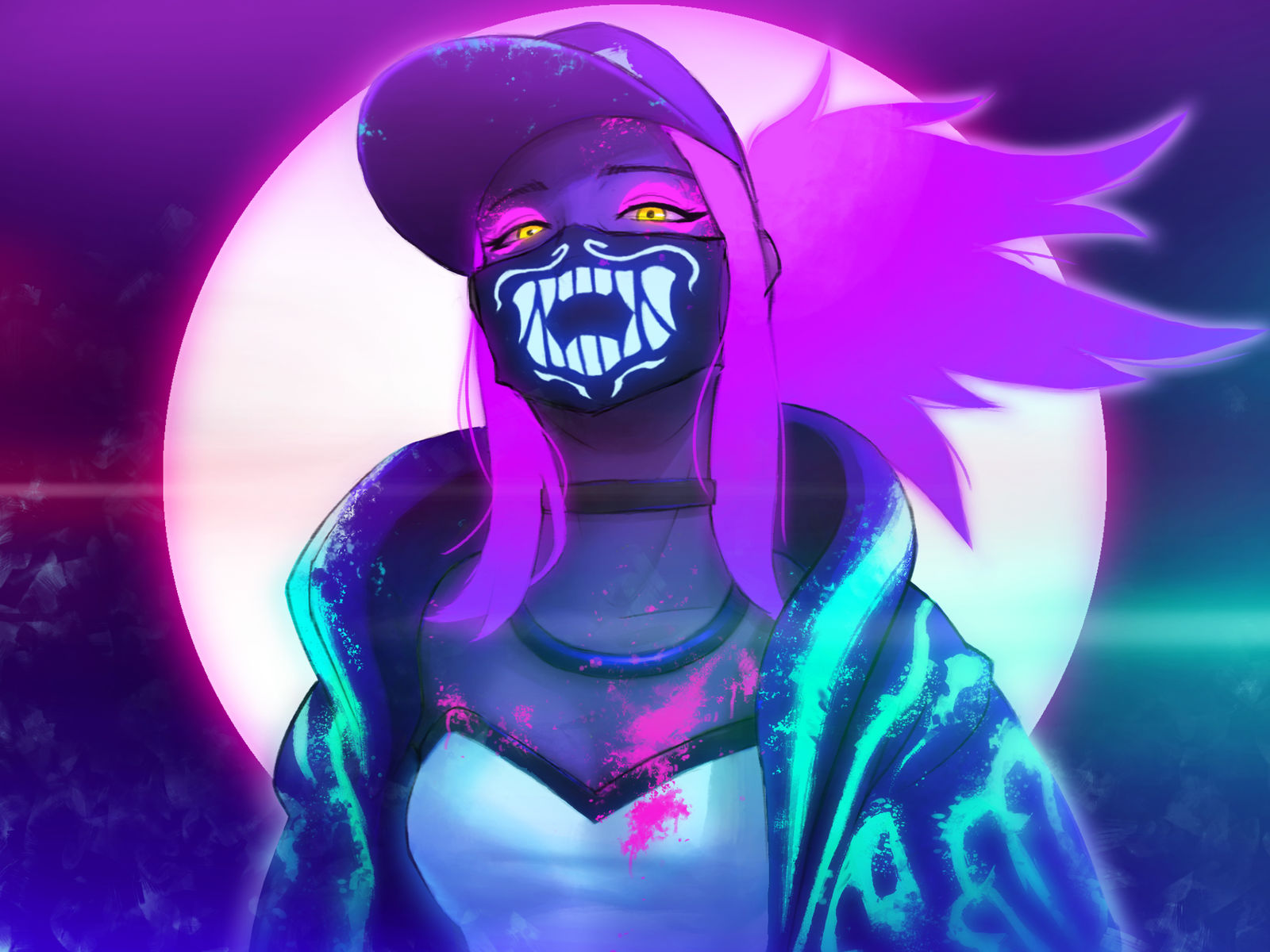 KDA - AKALI-さんたまりあ英雄联盟