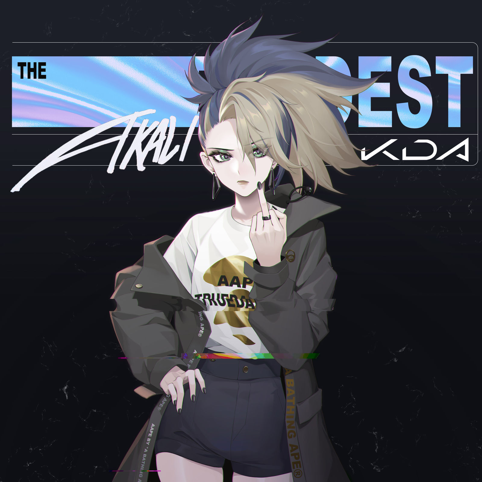 KDA阿卡丽 akali-英雄联盟Akali(K/DA)