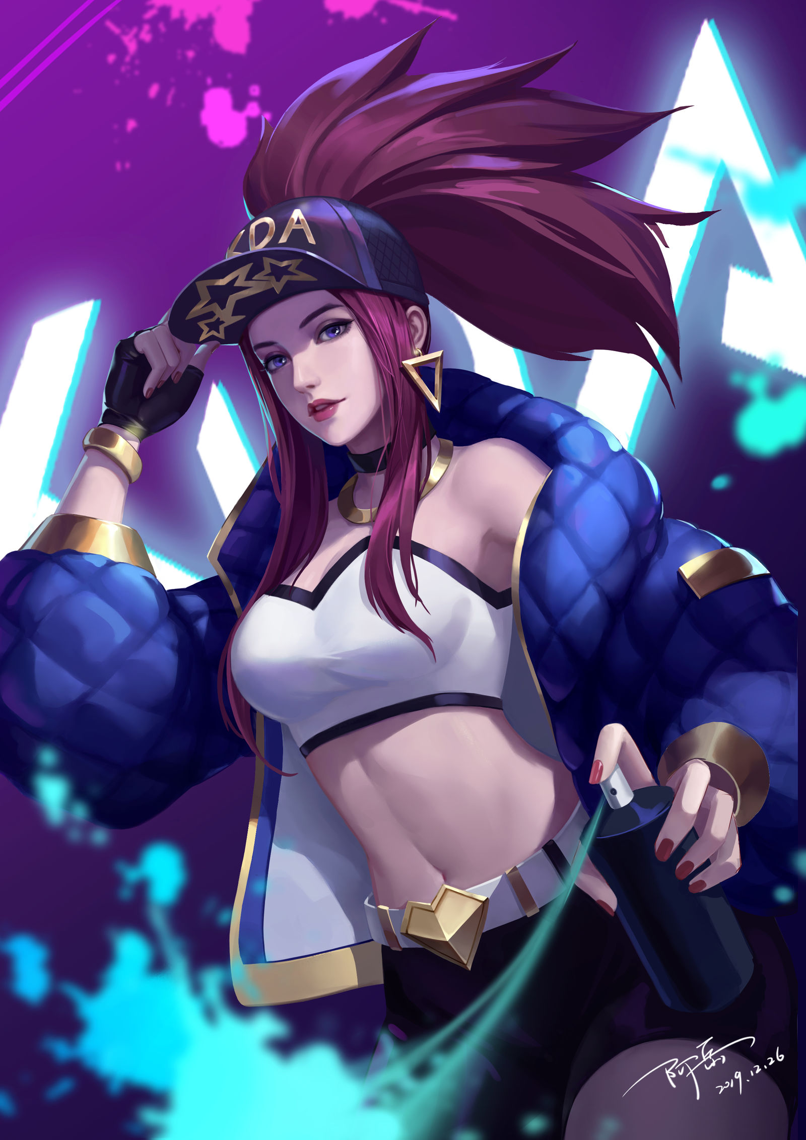 KDA阿卡丽同人-英雄联盟杀人率