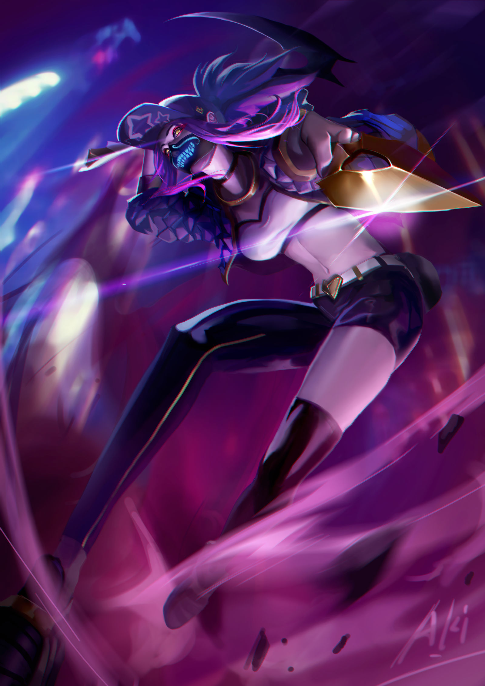 KDA阿卡丽Akali-英雄联盟阿卡丽