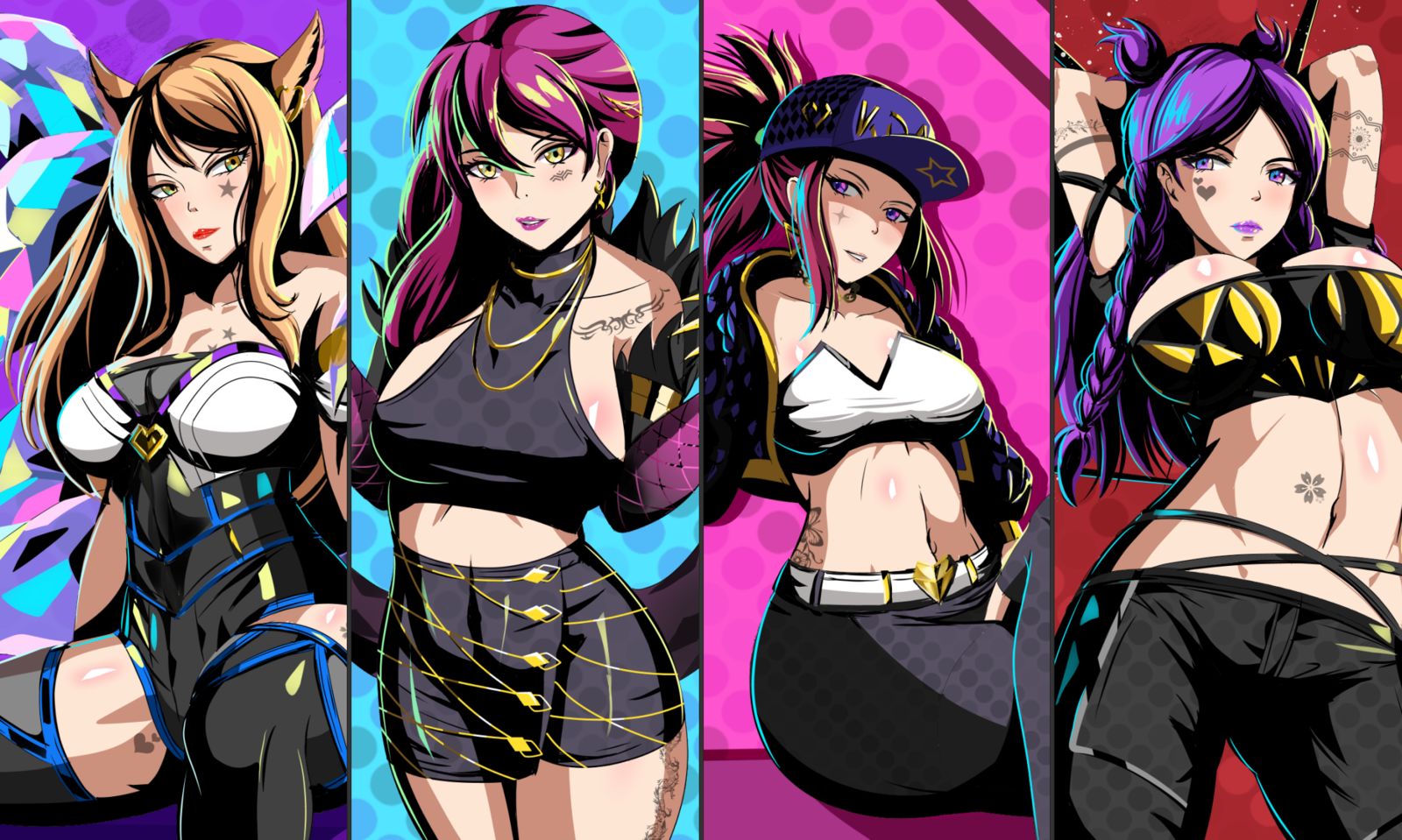 #153 KDA Pack-杀人率Ahri(K/DA)