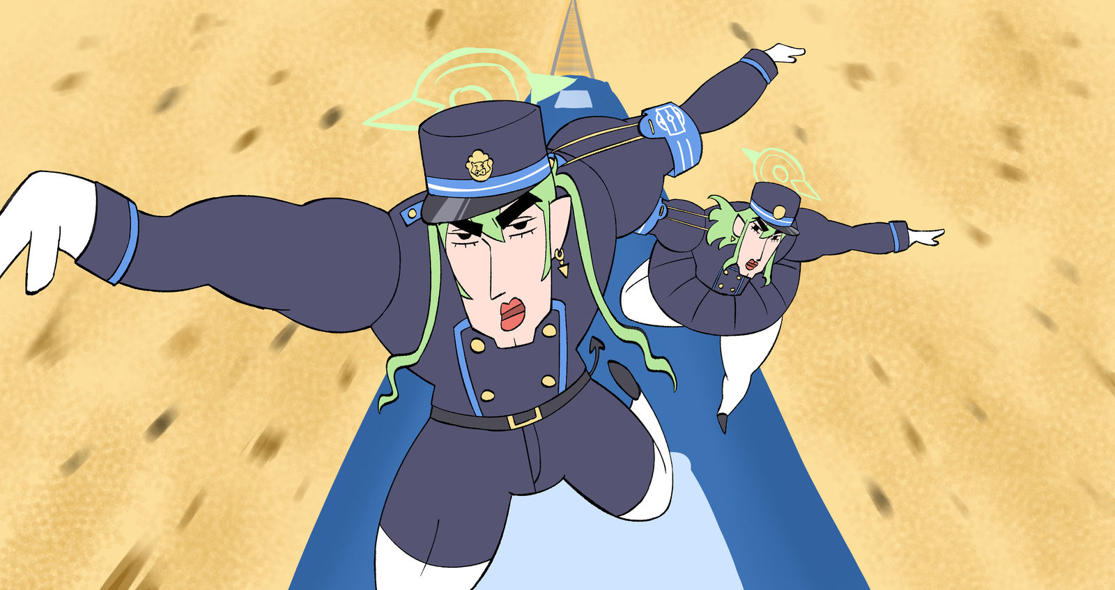 明信片插画图片壁纸