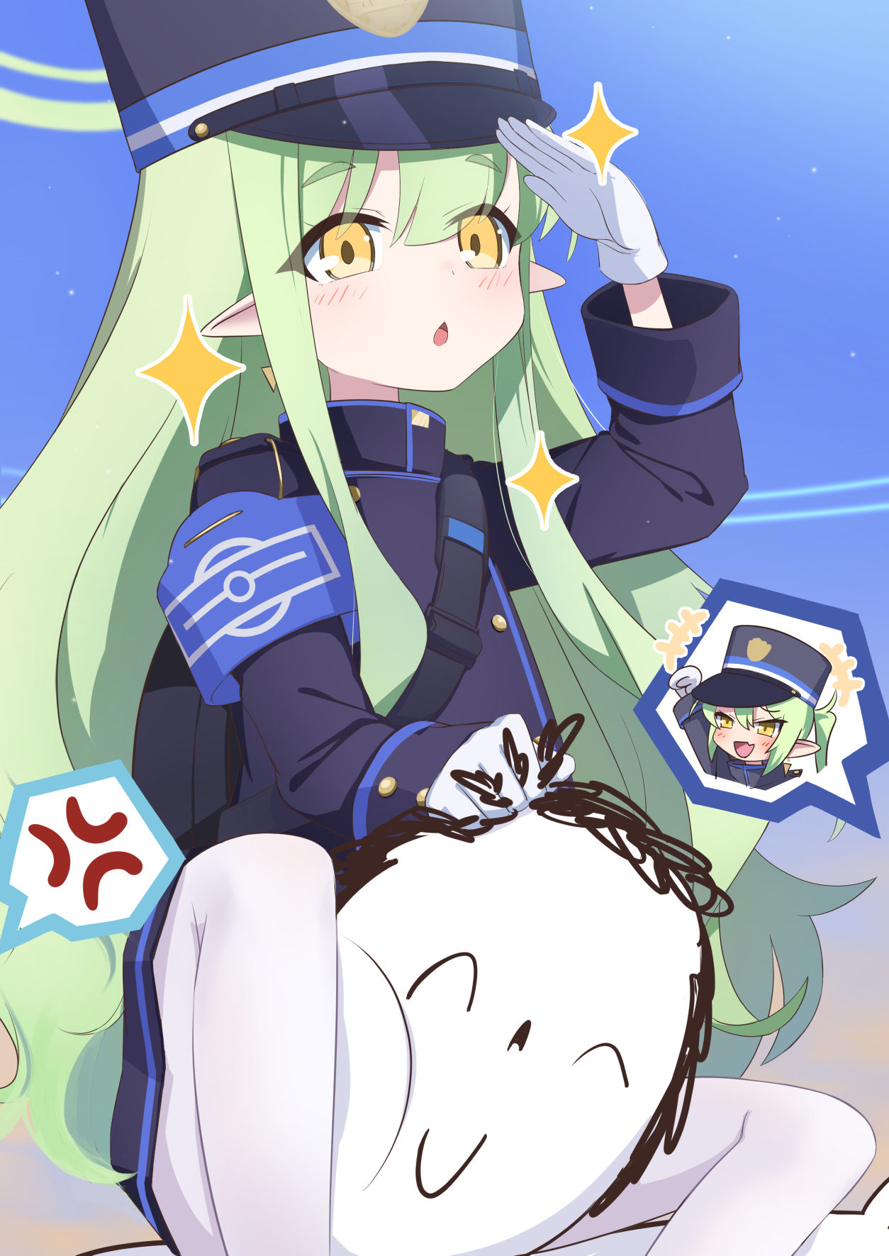 明信片插画图片壁纸