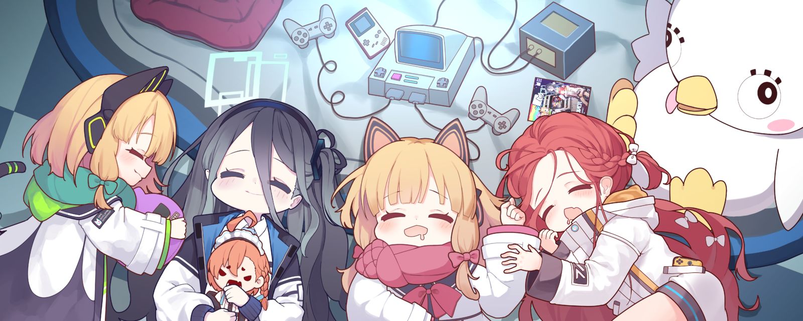 nap time插画图片壁纸