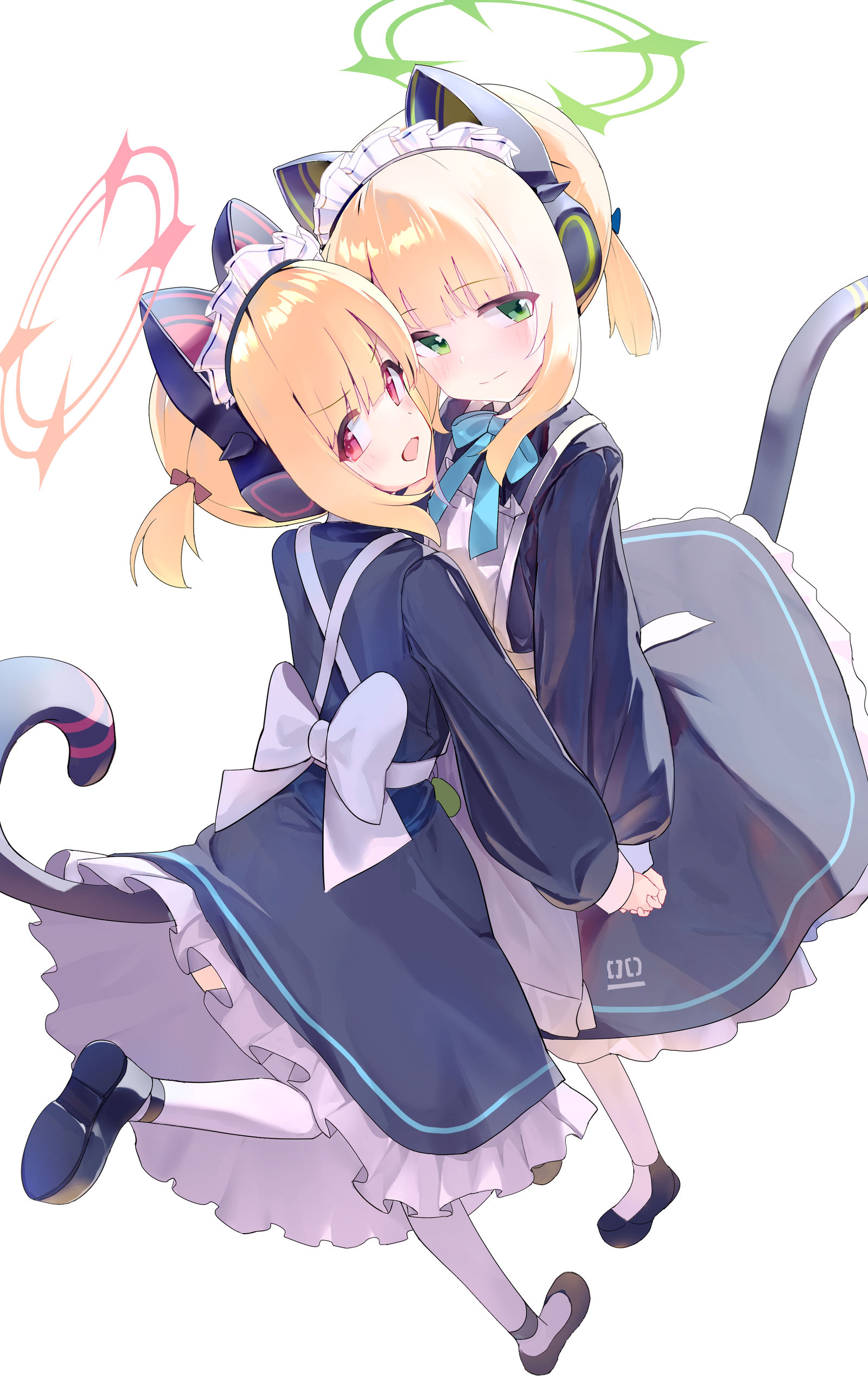 女仆桃子插画图片壁纸