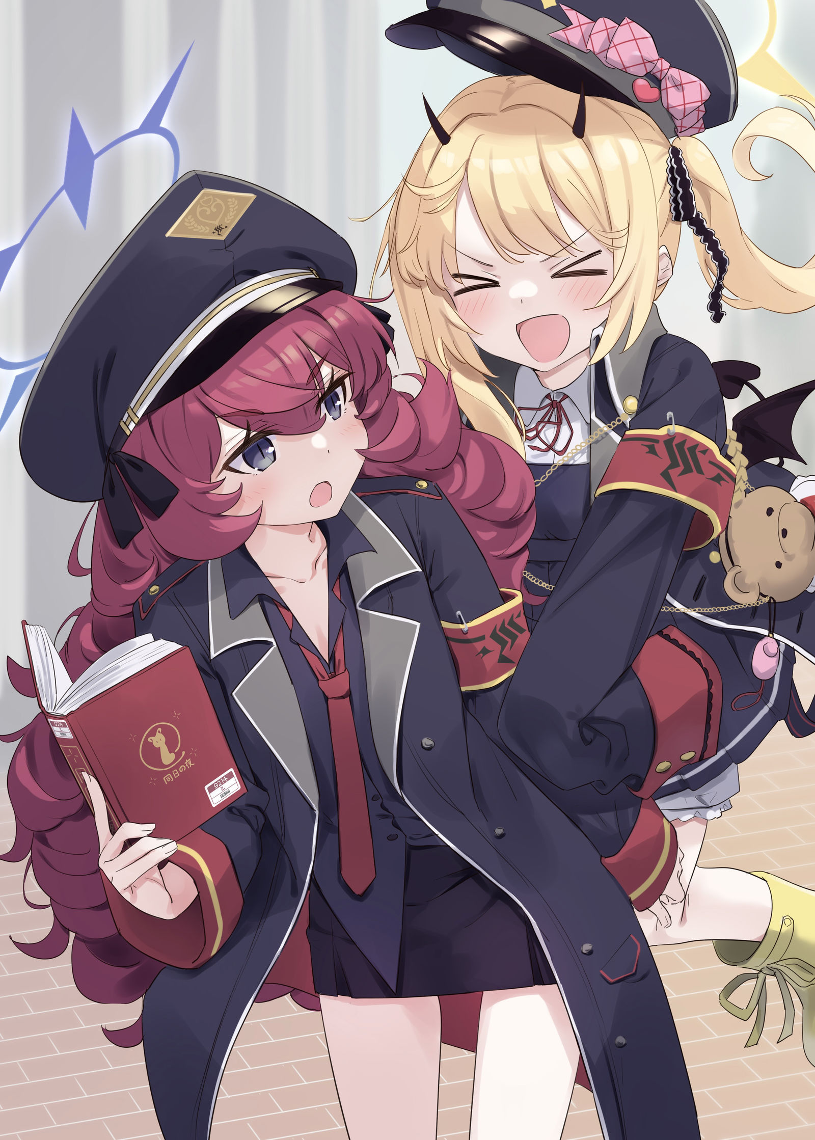 易卜基和伊洛哈插画图片壁纸