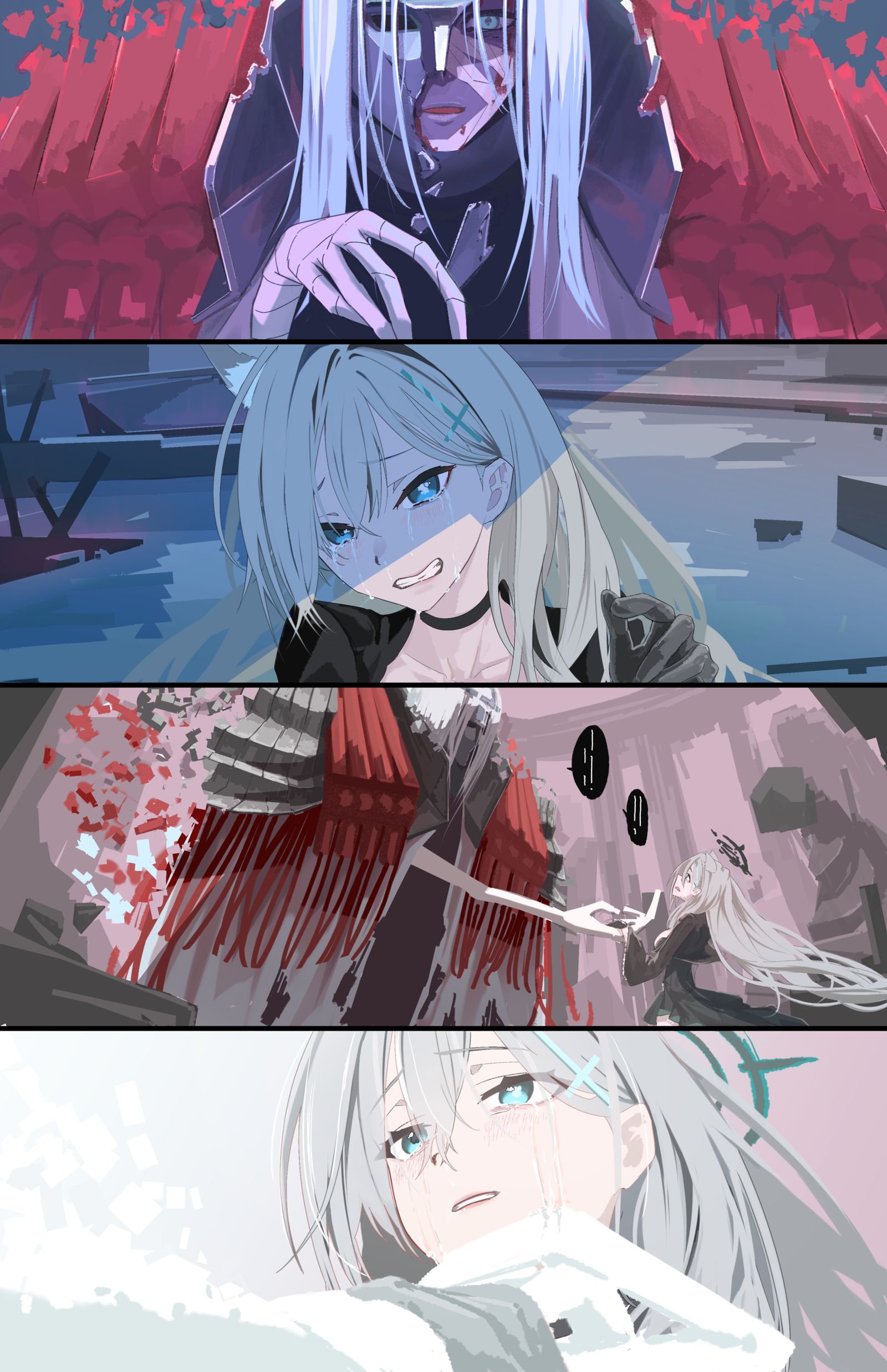 沙狼最后的话-碧蓝档案砂狼白子