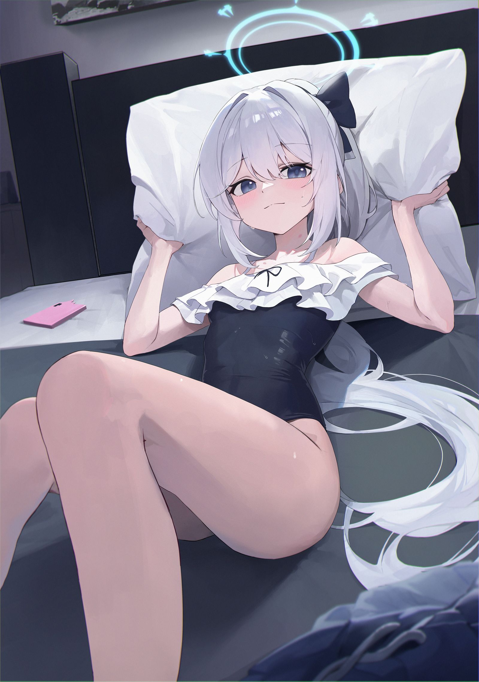泳装小姐插画图片壁纸