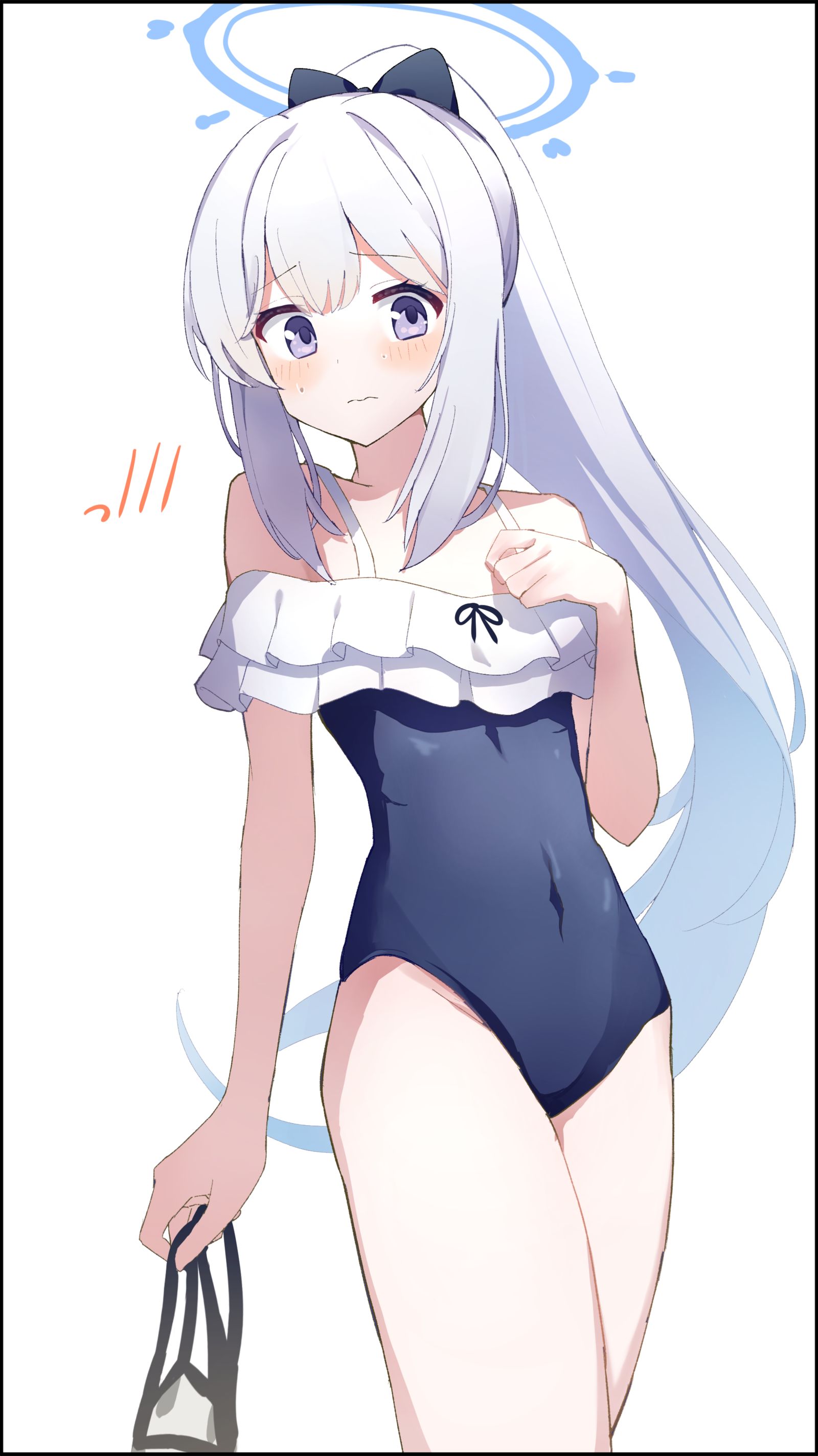 泳装小姐插画图片壁纸