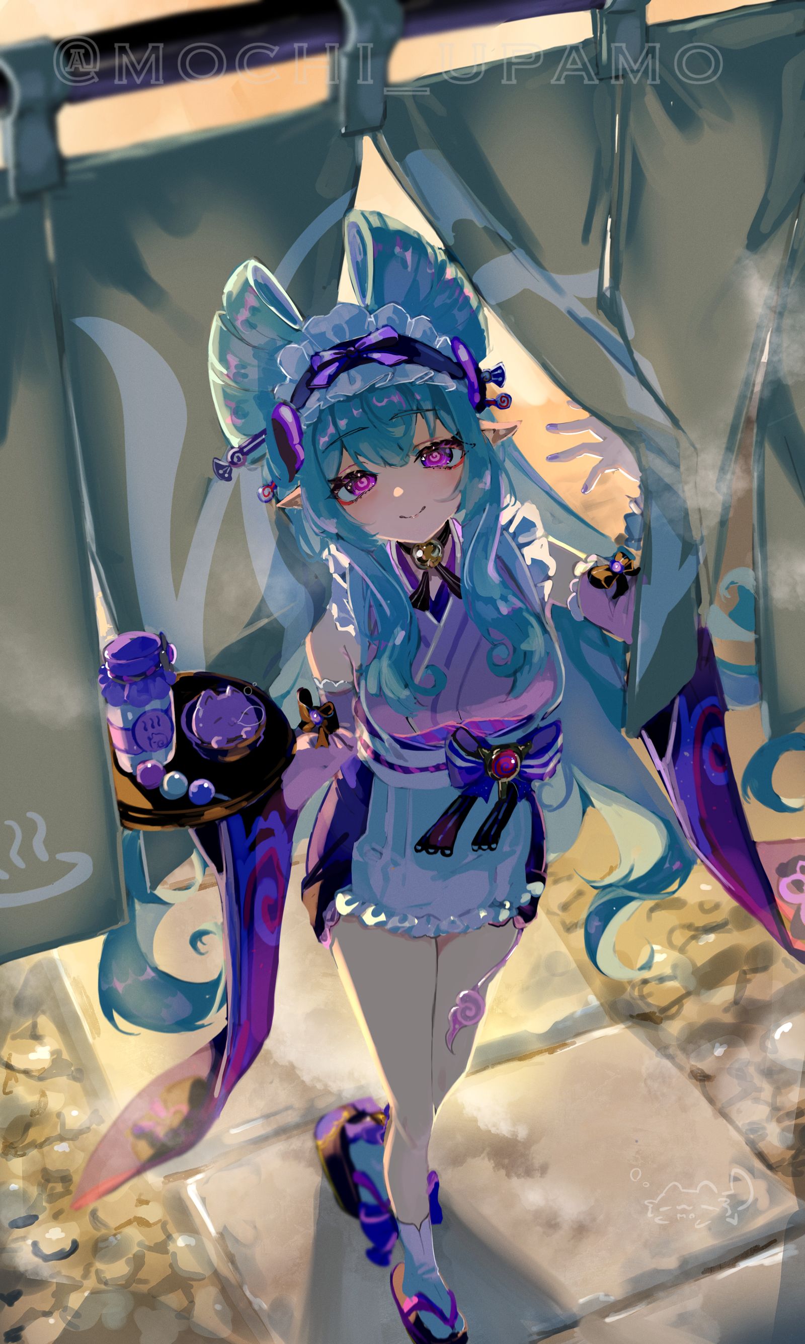 梦月先生插画图片壁纸
